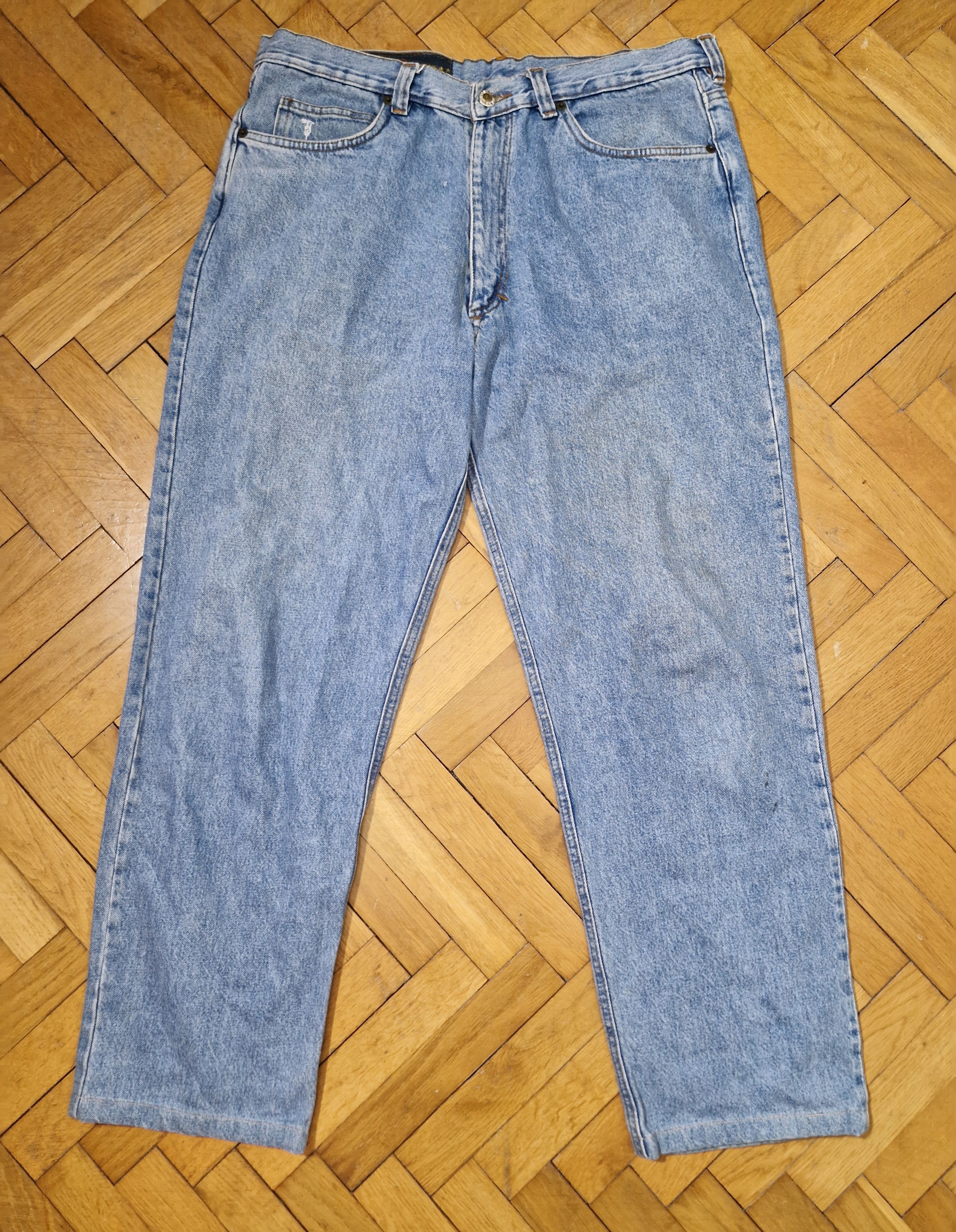 Japanese Brand × Trussardi × Vintage Trussardi heavy denim pants Size US 36 / EU 52 - 1 Thumbnail