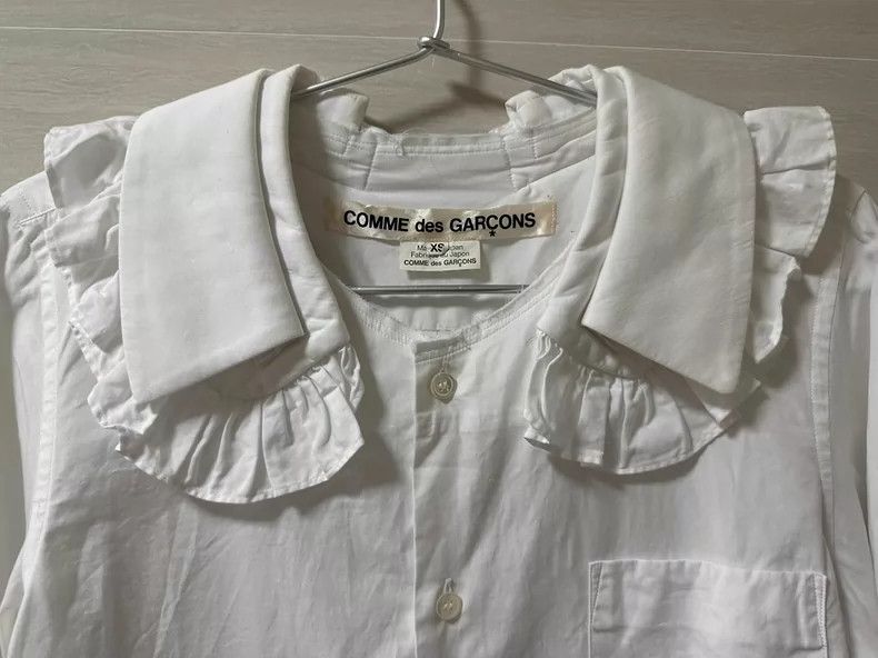 Comme des Garcons Comme Des Garcons Doll Collar Shirt Double Collar Shirt Size XS / US 0-2 / IT 36-38 - 4 Thumbnail