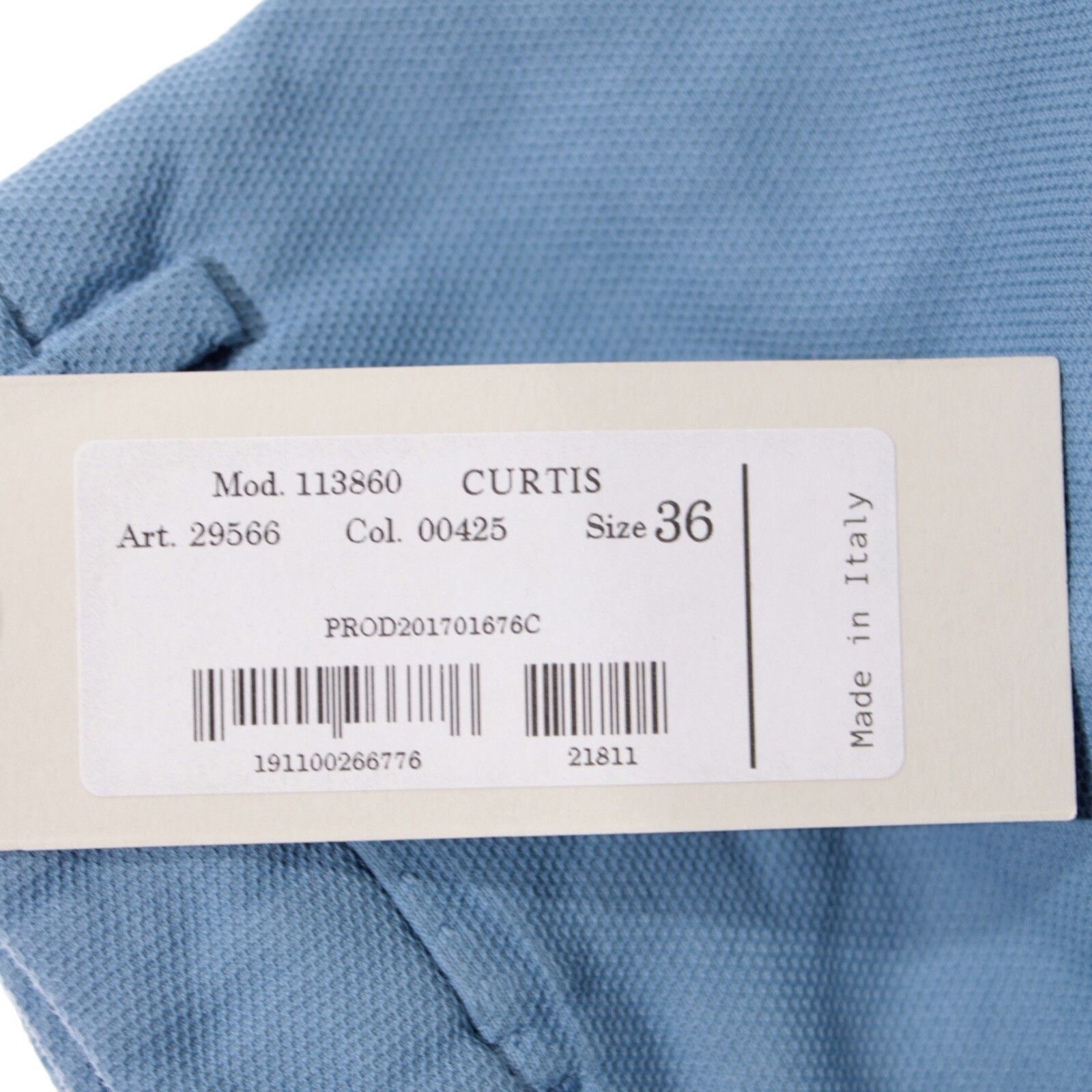 Zanella Zanella New with tags Chino Size 38 US In Blue Size US 38 / EU 54 - 4 Thumbnail
