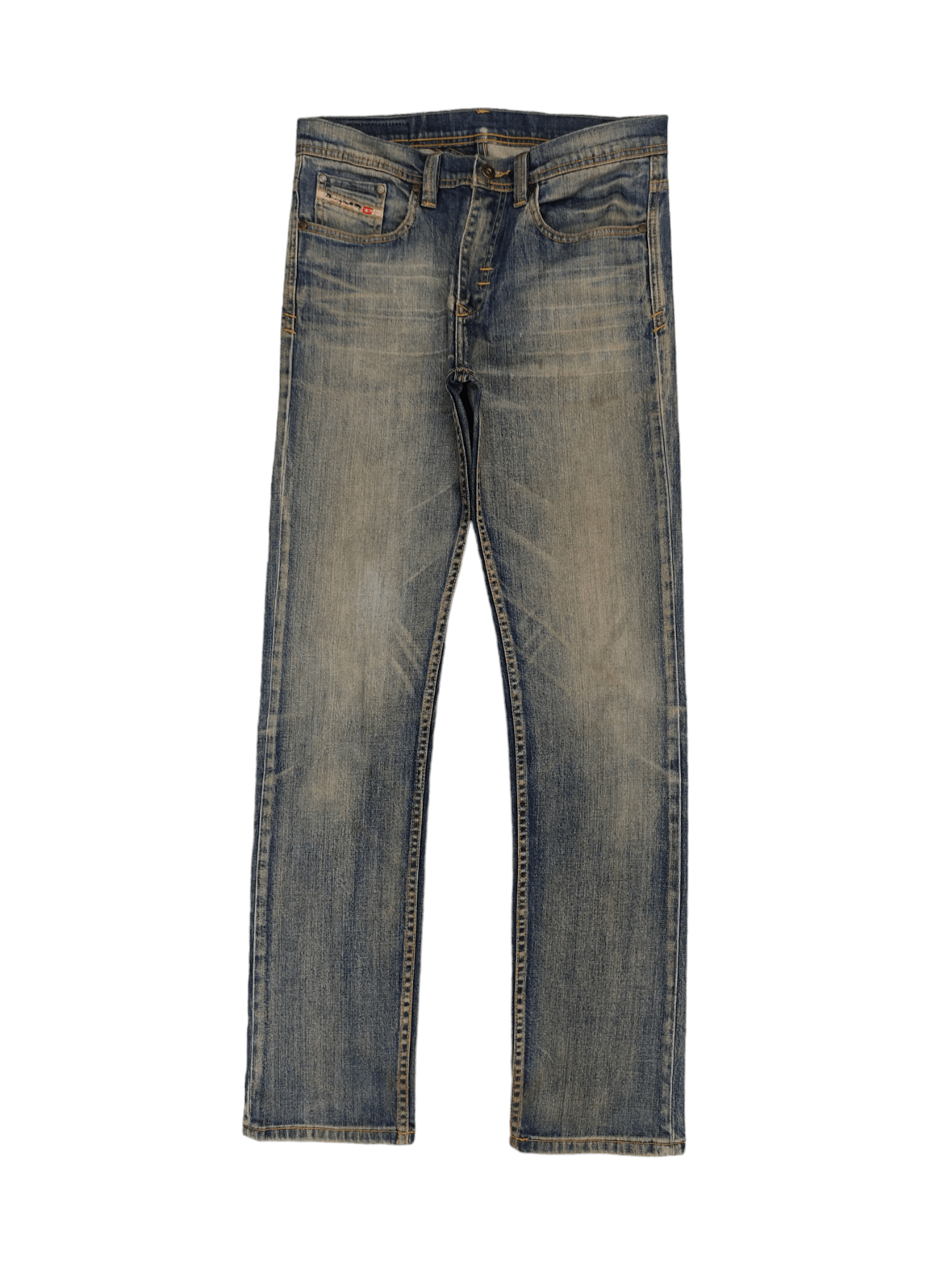 Diesel Vintage Y2k Diesel Faded Slim Fit Denim Jeans Size US 32 / EU 48 - 1 Thumbnail