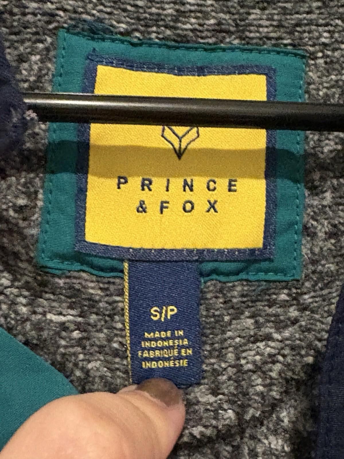 Other Prince & Fox Blue Gray Snap Fleece Pullover Jacket Men’s S Size US S / EU 44-46 / 1 - 3 Thumbnail