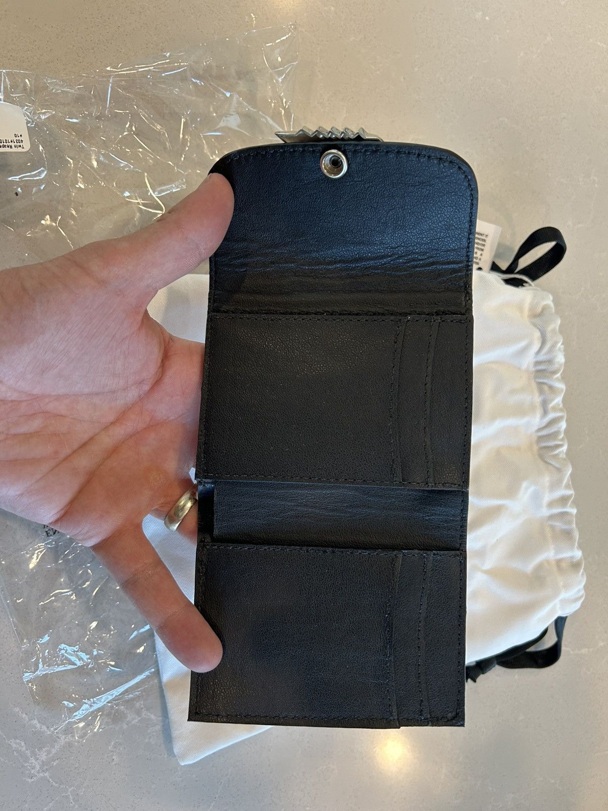 Warren Lotas Warren Lotas “Broken Heart” Wallet Size ONE SIZE - 5 Thumbnail