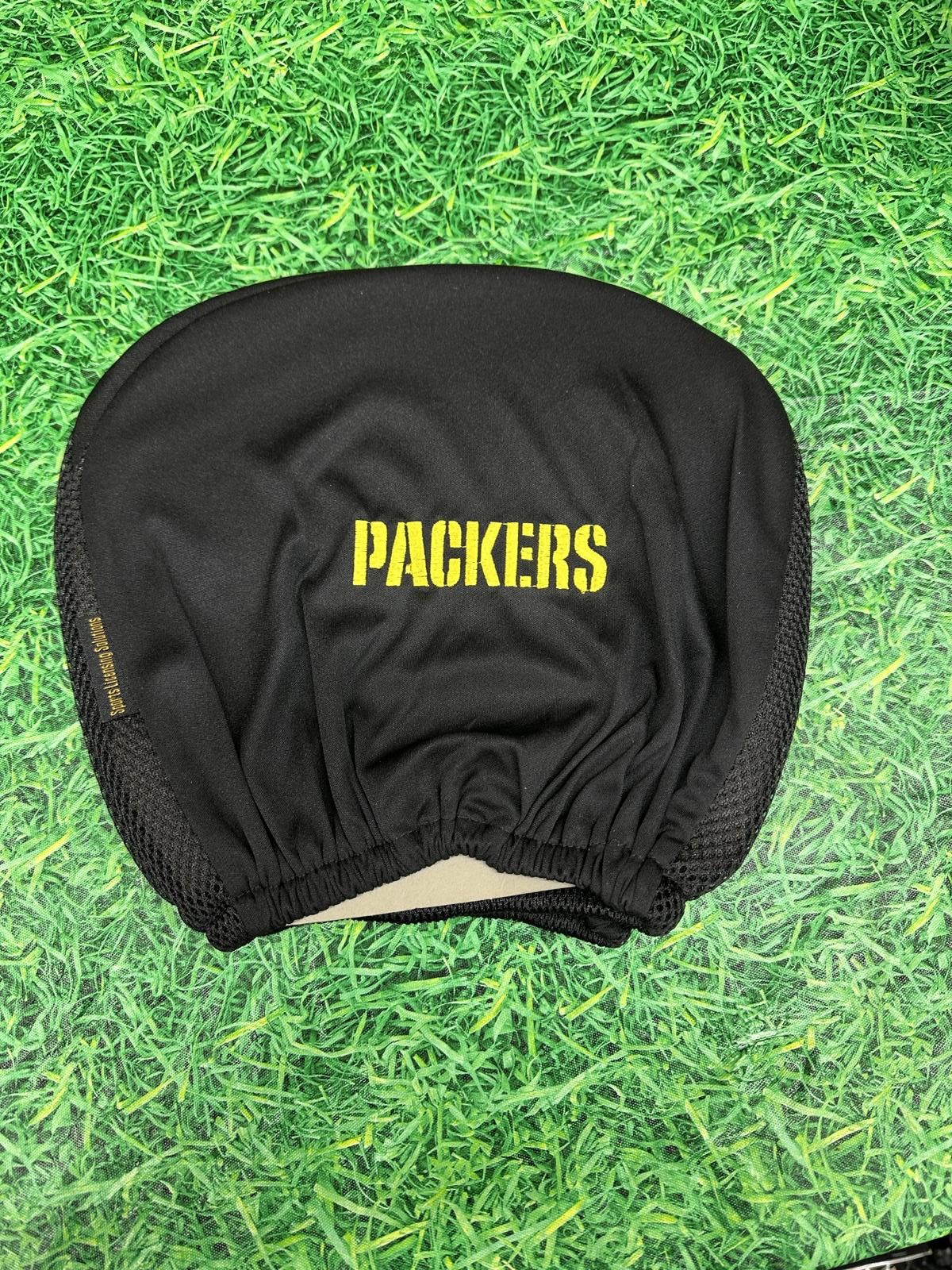 NFL Green Bay Packers NFL HEAD REST COVERS NEW OPEN Package Size ONE SIZE - 2 Thumbnail