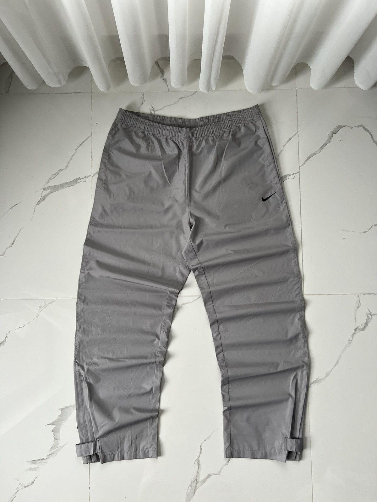 00’s NIKE BAGGY Y2K TRACK PANTS SWOOSH LOGO RARE