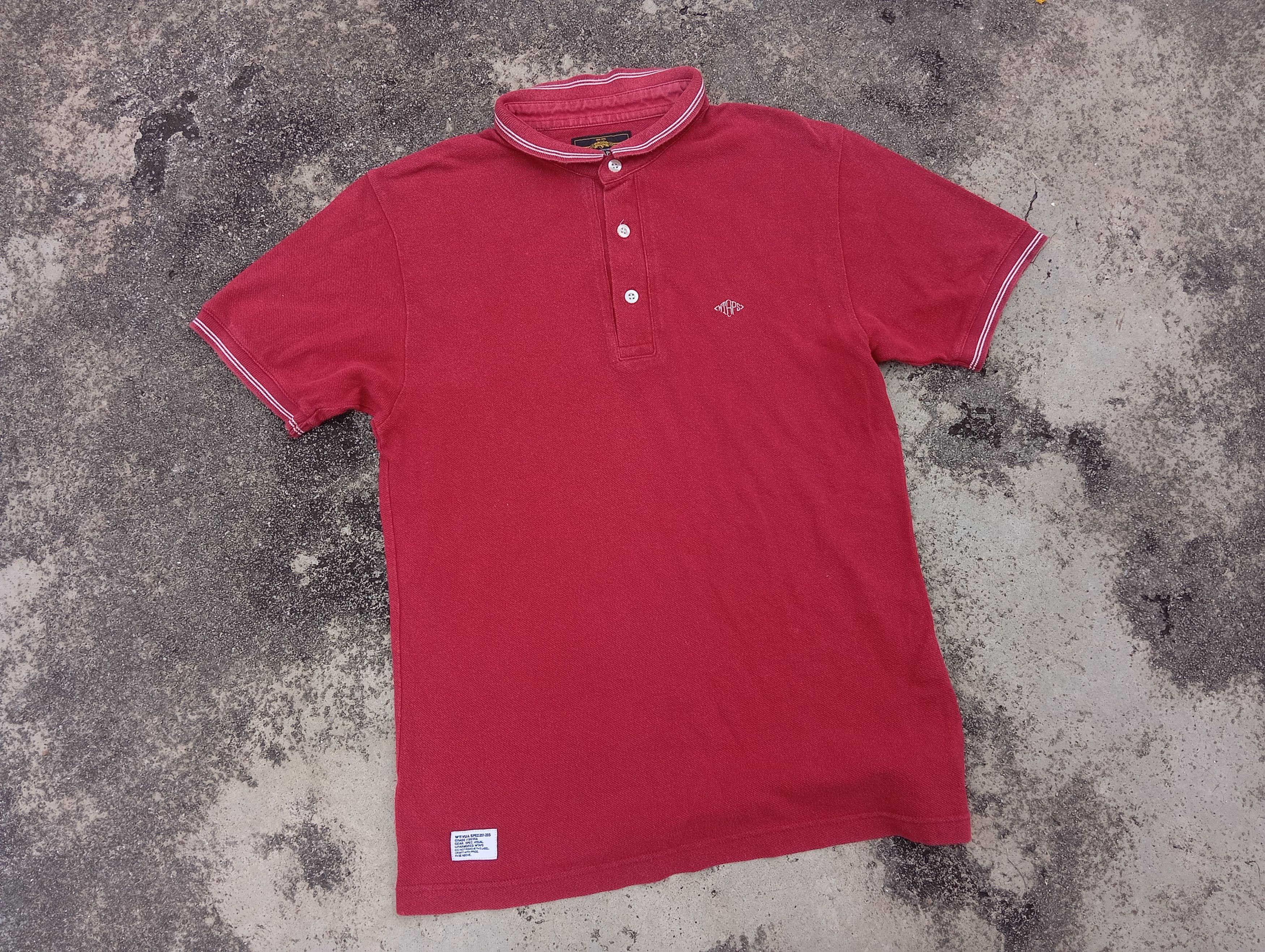 Wtaps 2009 WTAPS Polo shirt 😎 VTG 2000s Y2K Size US S / EU 44-46 / 1 - 2 Thumbnail