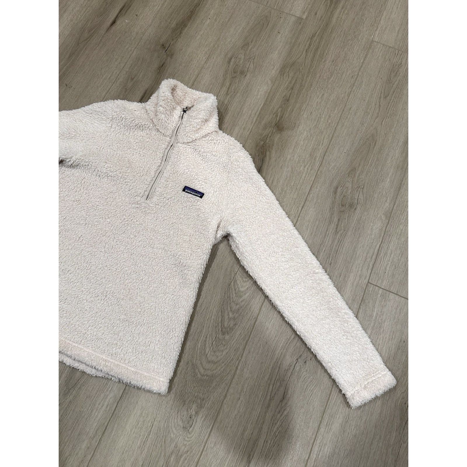 Patagonia Patagonia Jacket Womens XS Los Gatos 1/4 Zip Fleece Ivory Size XS / US 0-2 / IT 36-38 - 2 Thumbnail