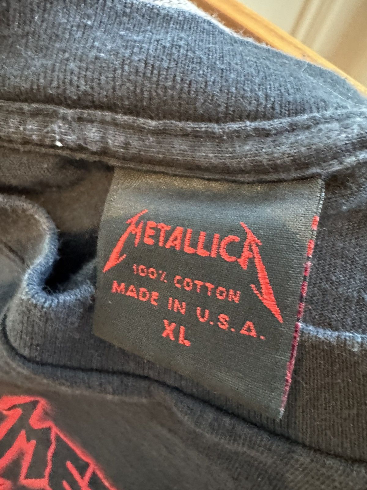 Metallica Vintage Metallica “The Unforgiven” Black Album Era T XL Size US XL / EU 56 / 4 - 3 Thumbnail