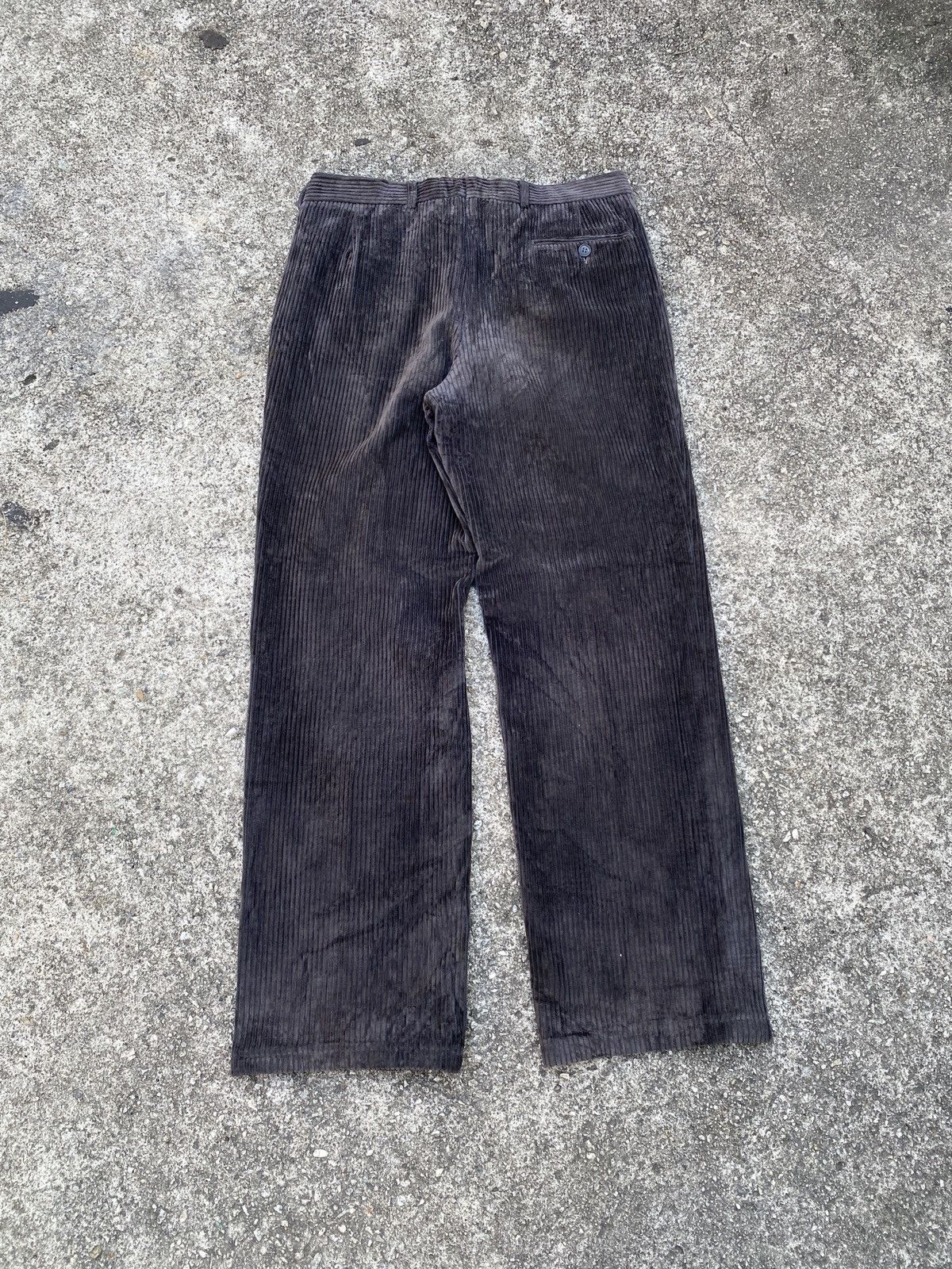 Givenchy × Vintage Vintage 90s Givenchy Corduroy Trouser Pant Size US 31 - 3 Thumbnail