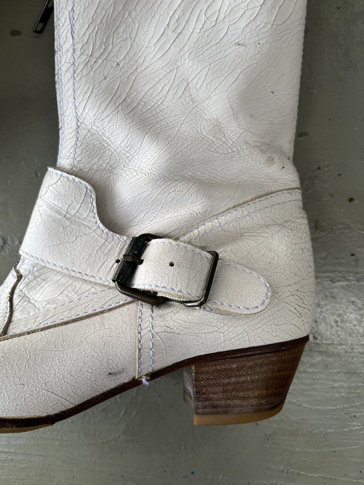 KMRii Issey Miyake Artisanal Margiela Style Leather Boots Size US 8.5 / IT 38.5 - 8 Thumbnail