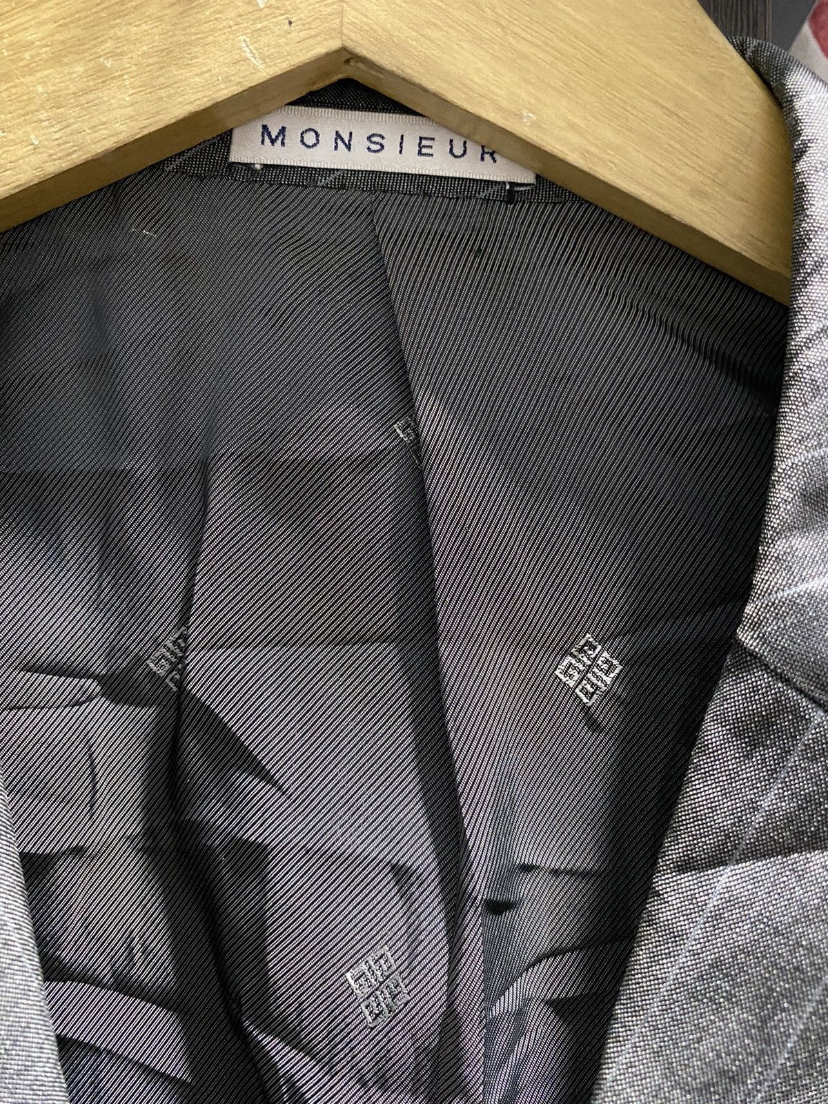 Vintage givenchy stripe blazers luigi botto italy