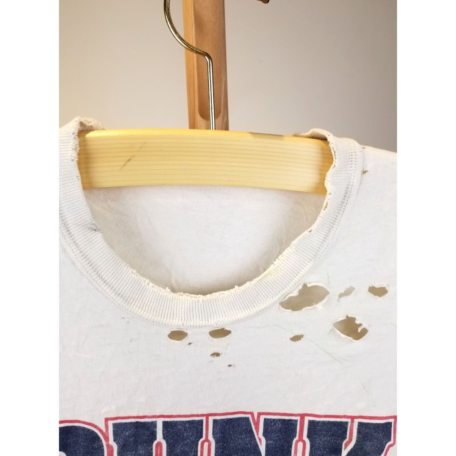 Vintage VINTAGE 90' DUNK THIS T-SHIRT SLEEVELESS DISTRESSED TRASHED SZ XXL Men Size US XXL / EU 58 / 5 - 6 Thumbnail