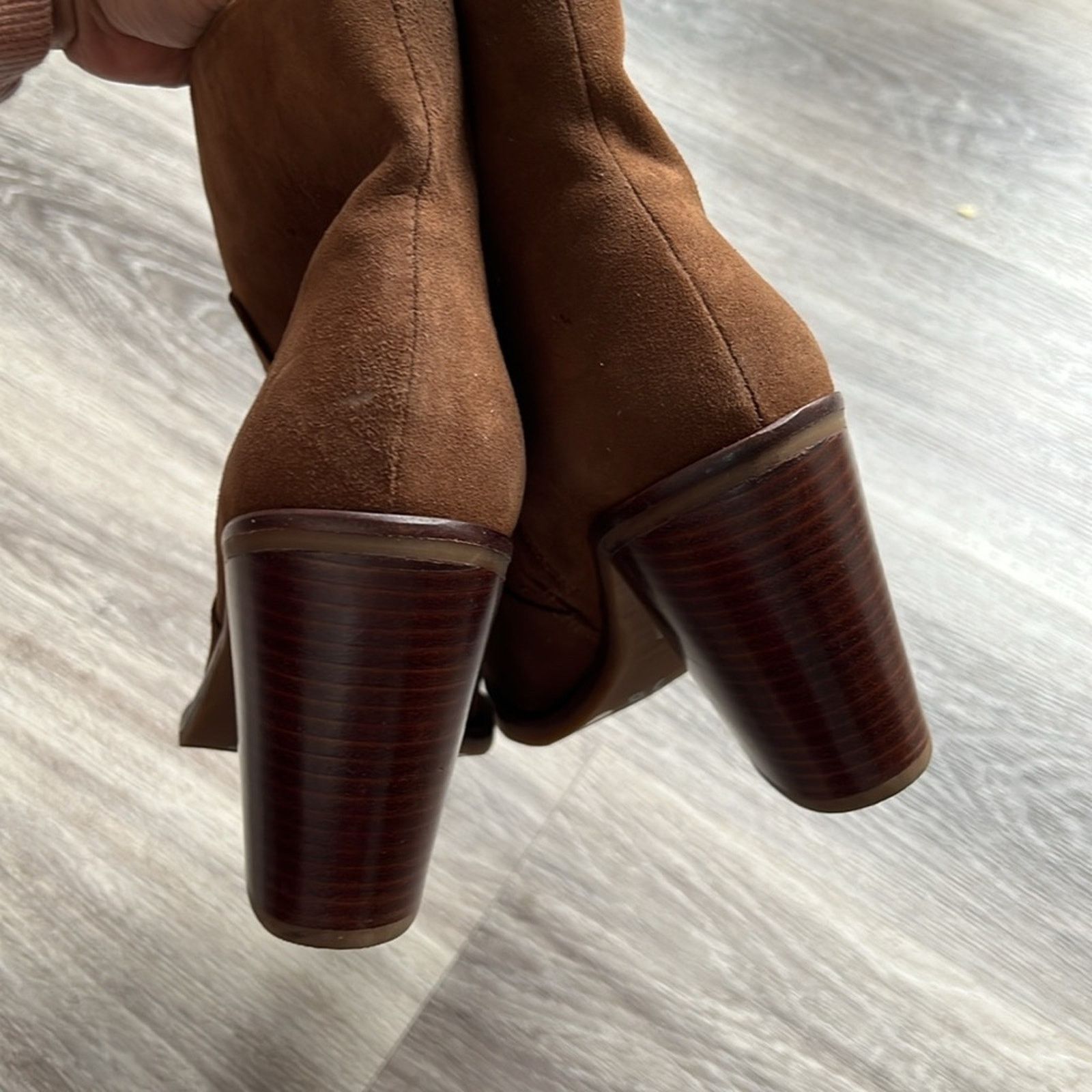Other Gianni Bini Women’s Casual Leather Ankle Boots Brown Size10 Size US 10 / IT 40 - 7 Thumbnail