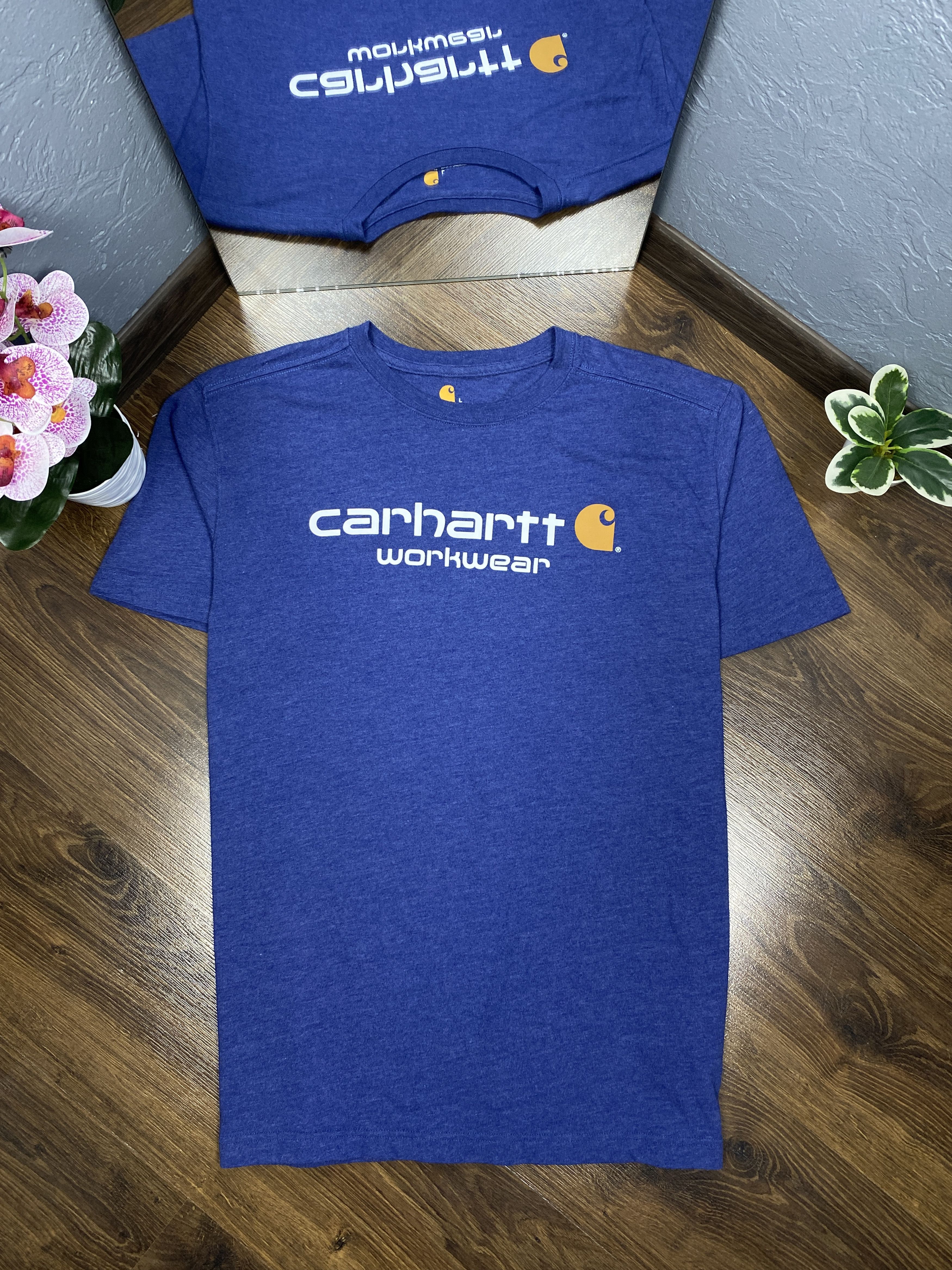 Carhartt Carhartt Workwear Vintage crew neck t-shirt Size US L / EU 52-54 / 3 - 1 Thumbnail