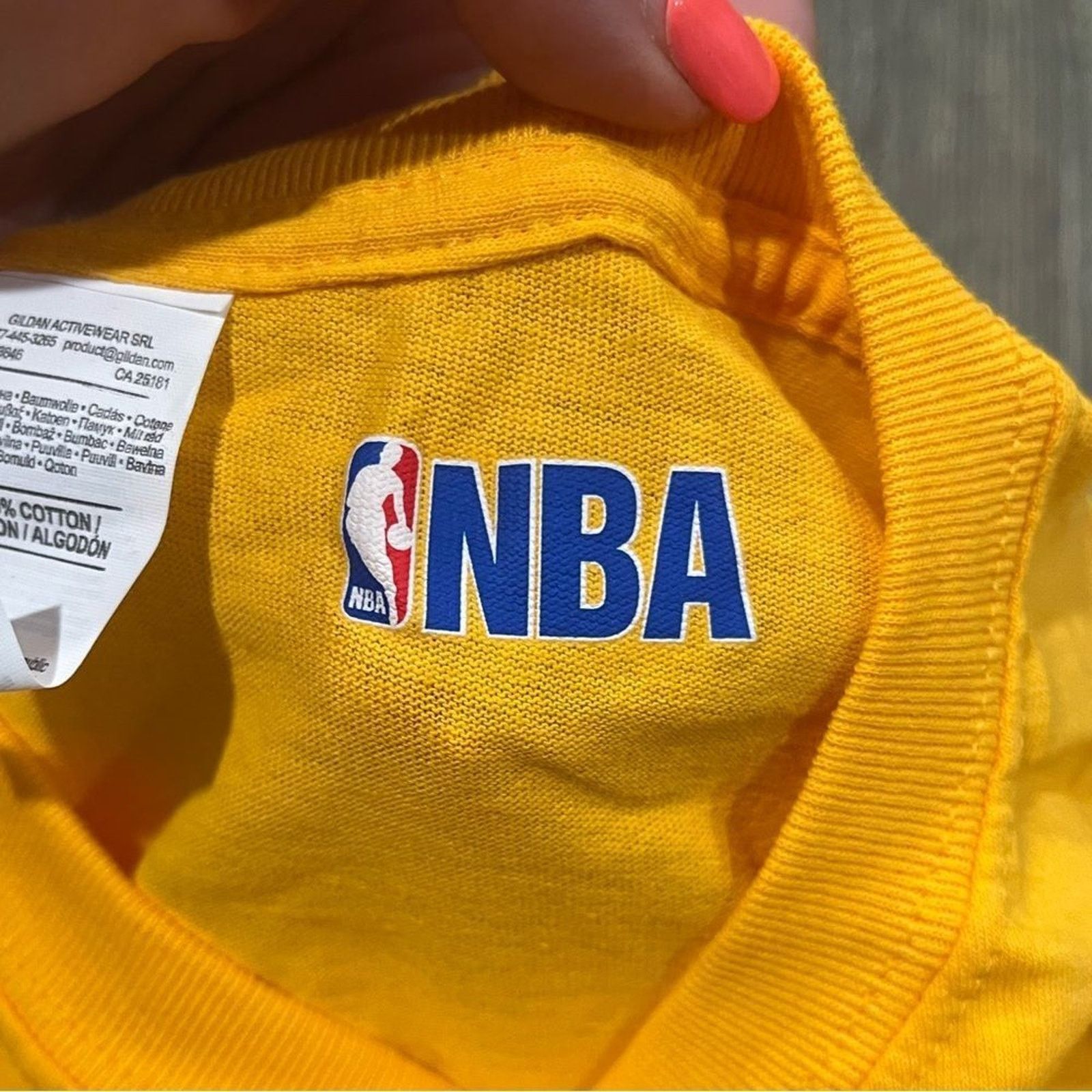 Gildan NWOT Gildan NBA 2 Pack T-Shirts Crewneck Short Sleeve Size L Size US L / EU 52-54 / 3 - 3 Thumbnail
