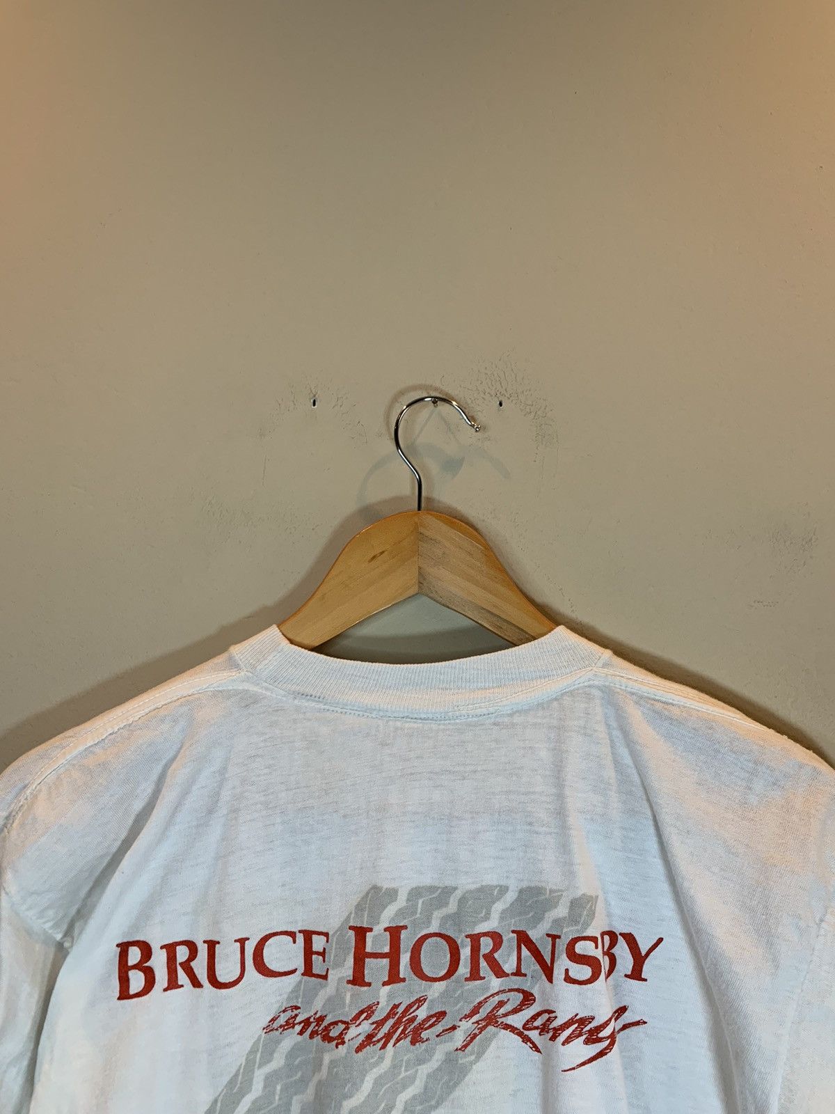 Band Tees RARE* Vintage 80’s Bruce Hornsby Way It Is Tour Shirt Virgin Size US XL / EU 56 / 4 - 10 Thumbnail