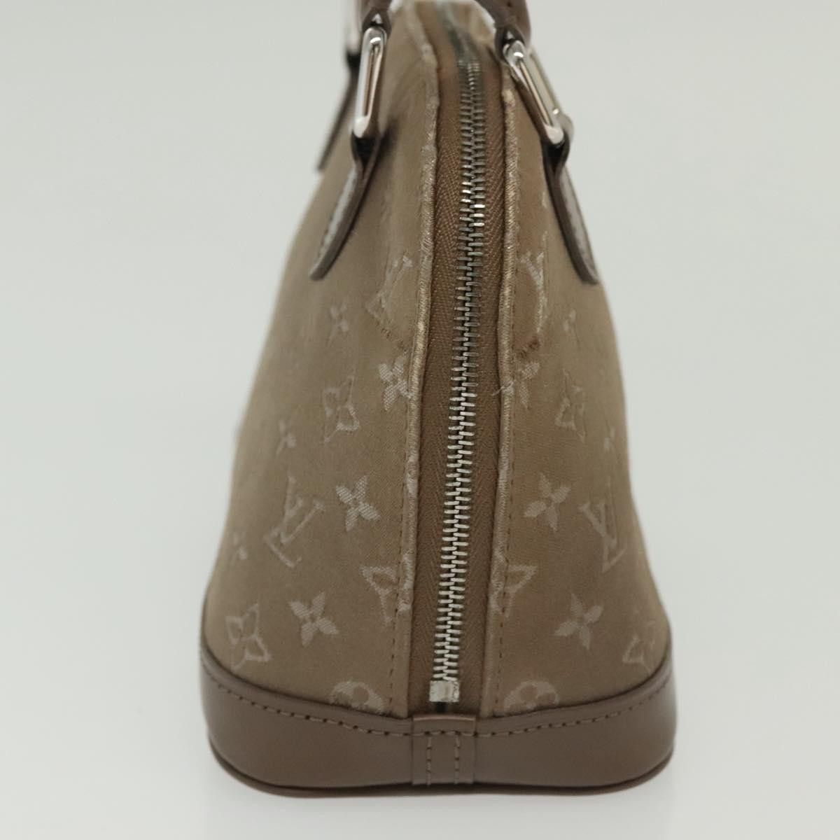 Louis Vuitton LOUIS VUITTON Monogram Satin Little Alma Hand Bag Gray Size ONE SIZE - 4 Thumbnail