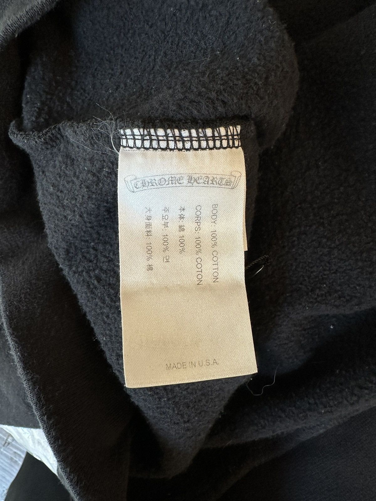 Chrome Hearts CHROME HEARTS VINTAGE SZ- XL CREWNECK Size US XL / EU 56 / 4 - 5 Thumbnail