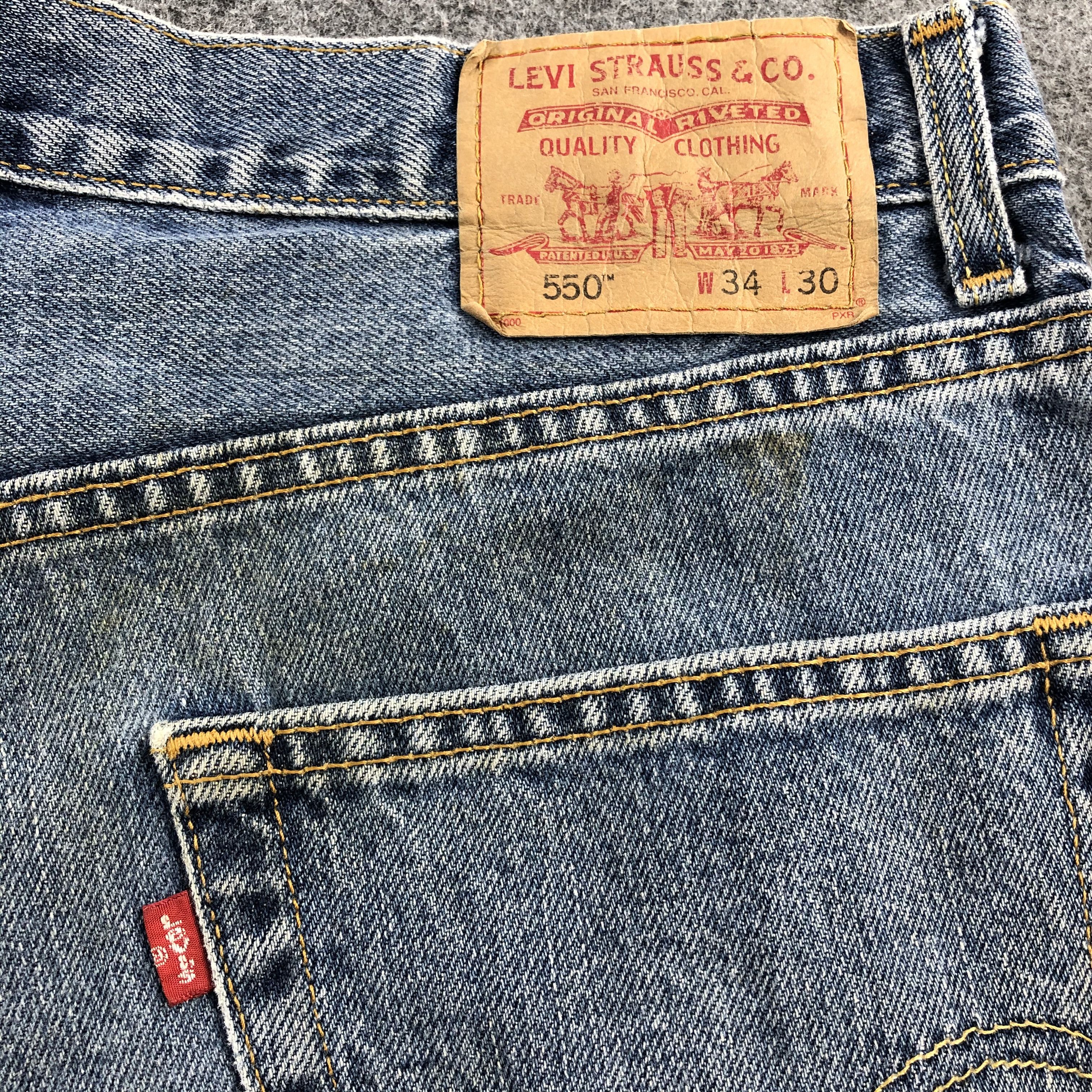 Levi's × Vintage Vintage Levis 550 Jeans-JM1320 Size US 34 / EU 50 - 5 Thumbnail