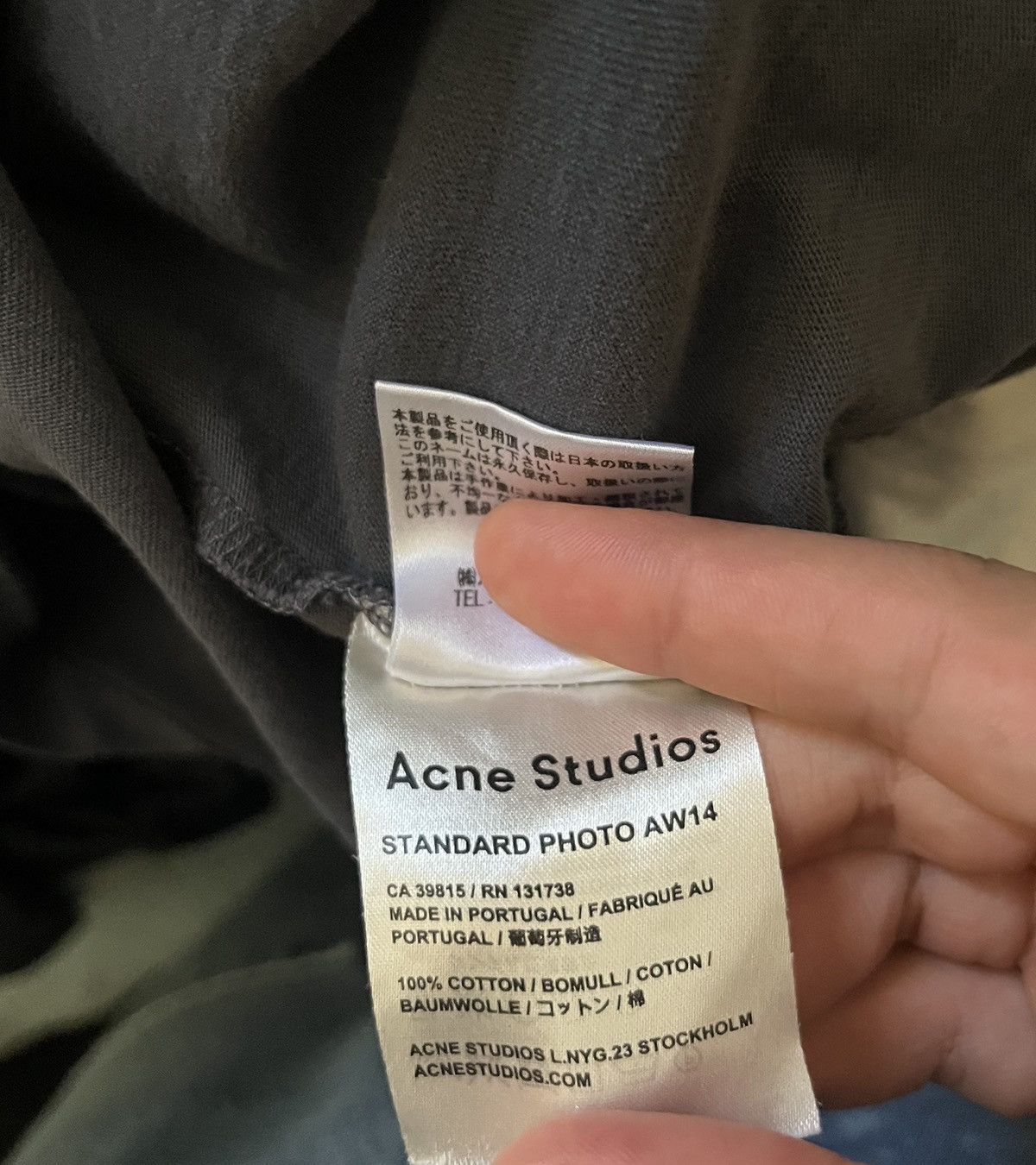 Acne Studios Acne Studios “You First” T-Shirt Size US M / EU 48-50 / 2 - 3 Thumbnail
