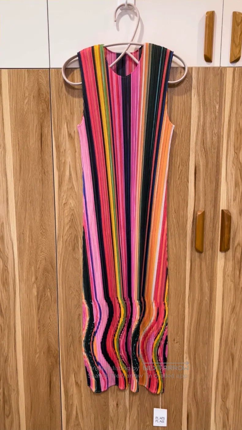 Issey Miyake Issey Miyake Rainbow Dress Size XL / US 12-14 / IT 48-50 - 1 Thumbnail