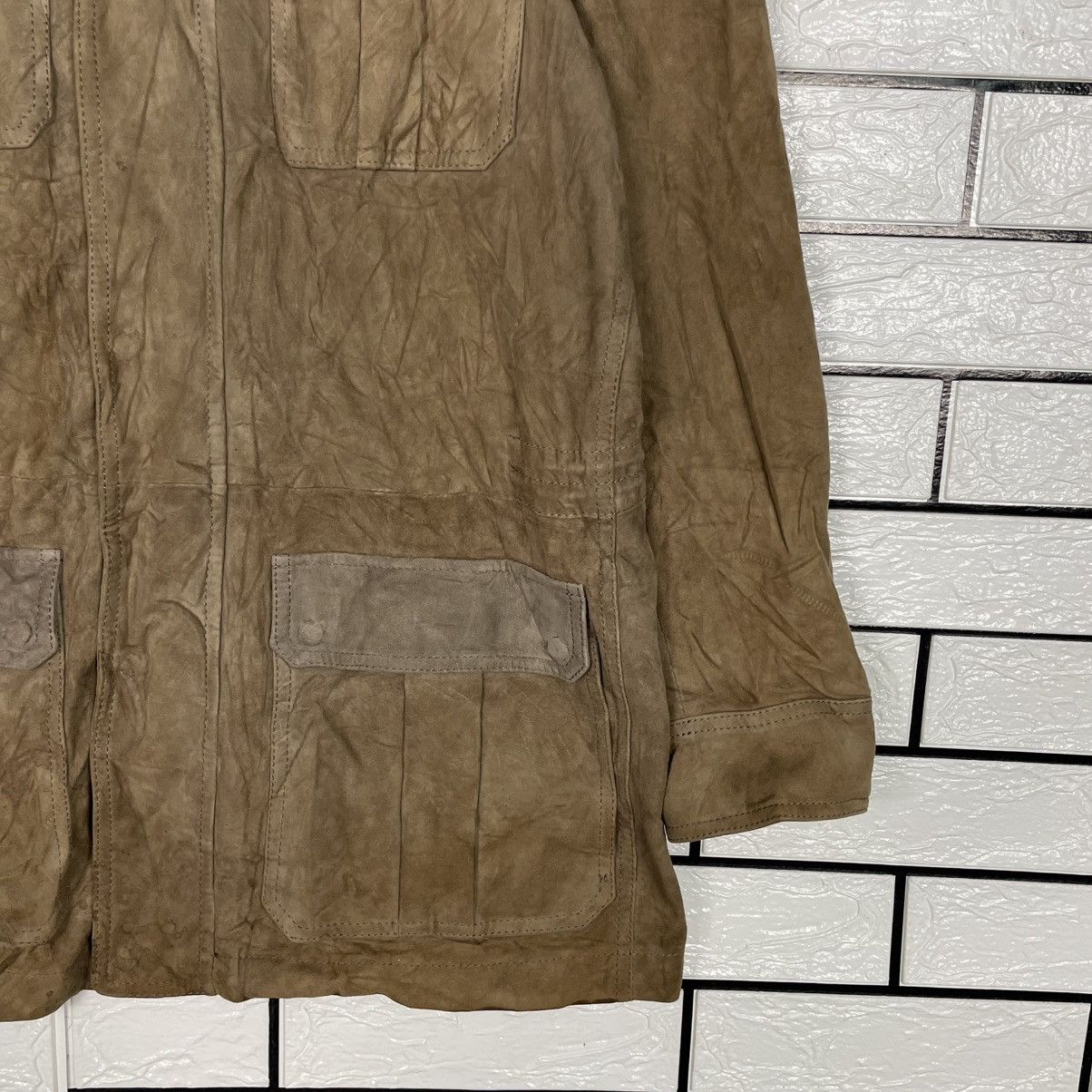 Corneliani Corneliani Multipocket Suede Leather Jacket Made In Italy Size US M / EU 48-50 / 2 - 4 Thumbnail