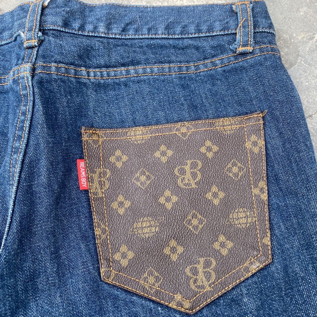 Beams Plus Beams Boy LV Monogram jeans Size US 29 - 6 Thumbnail