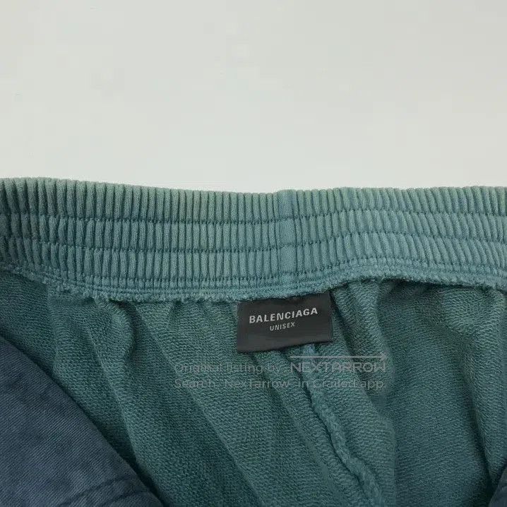 Balenciaga Balenciaga Loose-Fit Wide-Leg Pants in Blue. Size US 26 / EU 42 - 6 Thumbnail