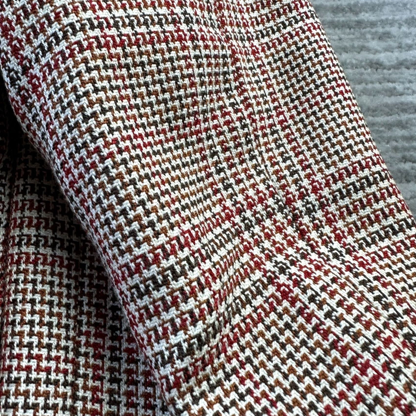 Hart Schaffner Marx VINTAGE Hart Schaffner Marx Blazer Sport Coat Mens 44S Glen Plaid Jacket 70s Size 44R - 5 Thumbnail