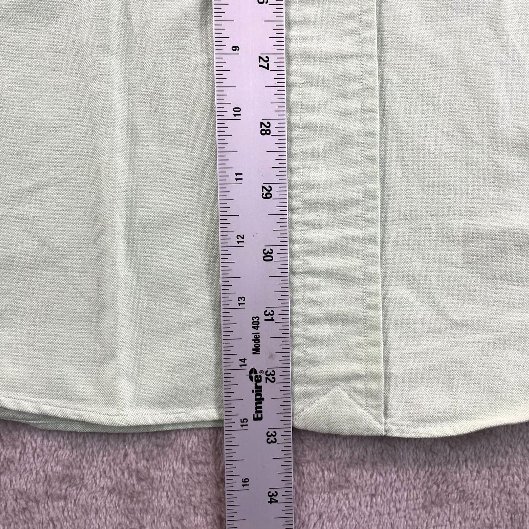 Polo Ralph Lauren Polo Ralph Lauren Blake Oxford Shirt Men L Light Mint OCBD Flesh Pony Size US L / EU 52-54 / 3 - 6 Thumbnail