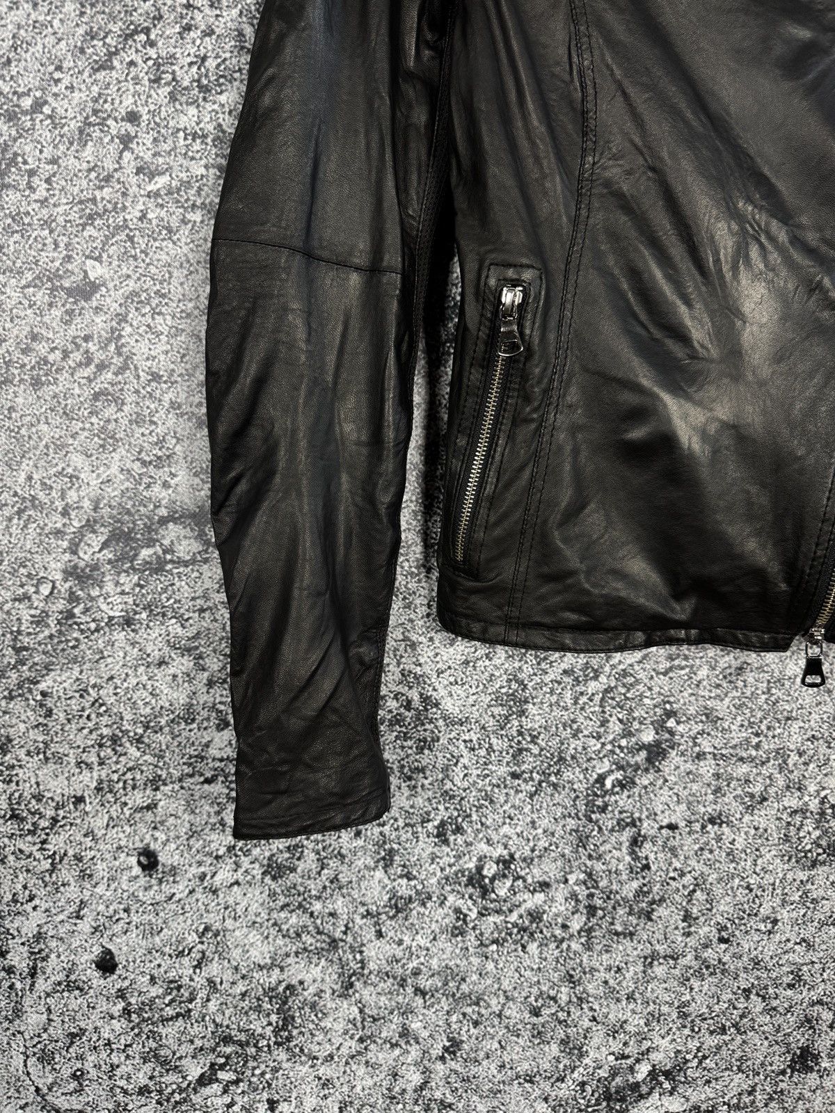 Gimo's Women’s GIMO’S Leather Jacket Italy Luxury Size 46 Size L / US 10 / IT 46 - 4 Thumbnail
