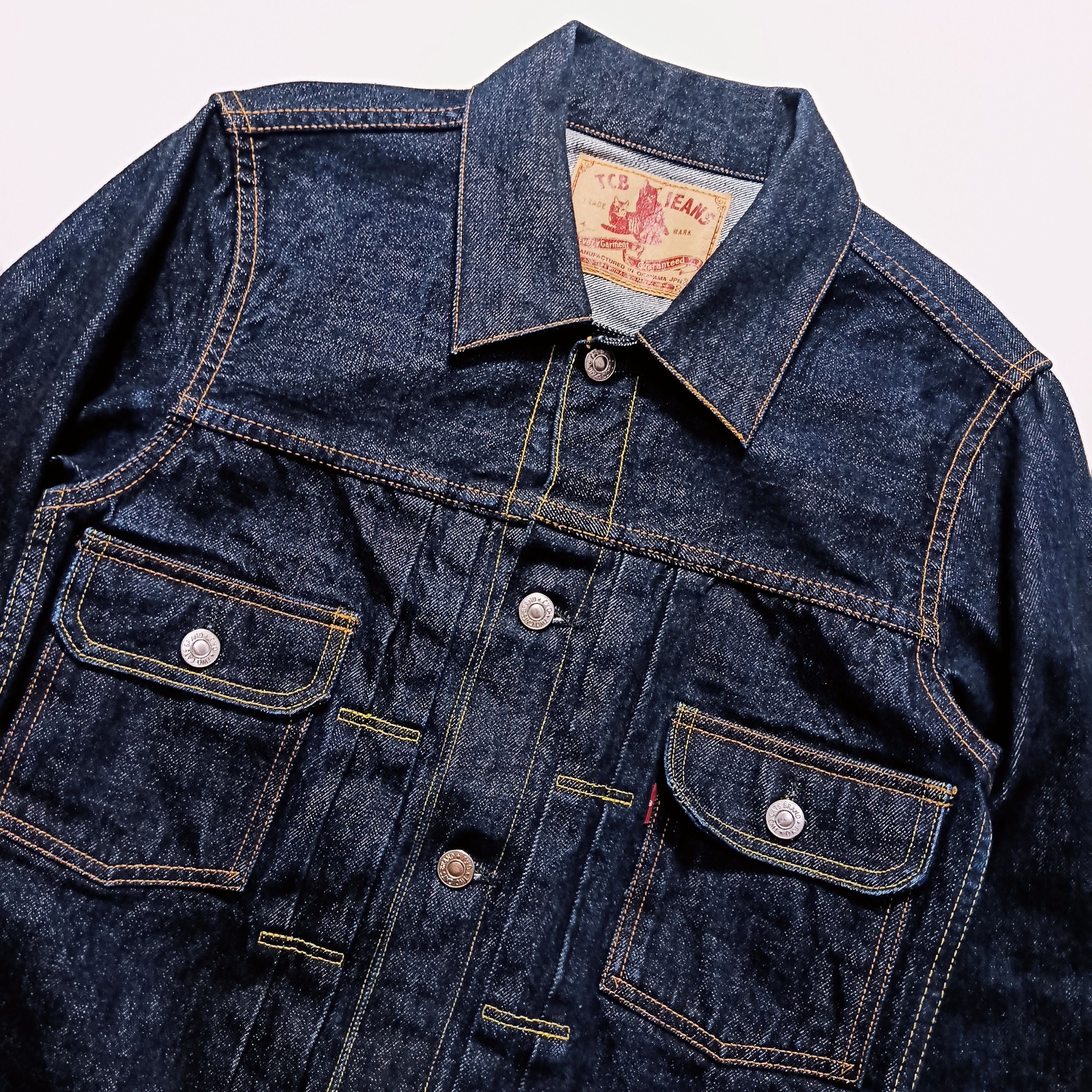 TCB Jeans TCB Jeans Type II Selvedge Denim Jacket Japan Size US S / EU 44-46 / 1 - 4 Thumbnail