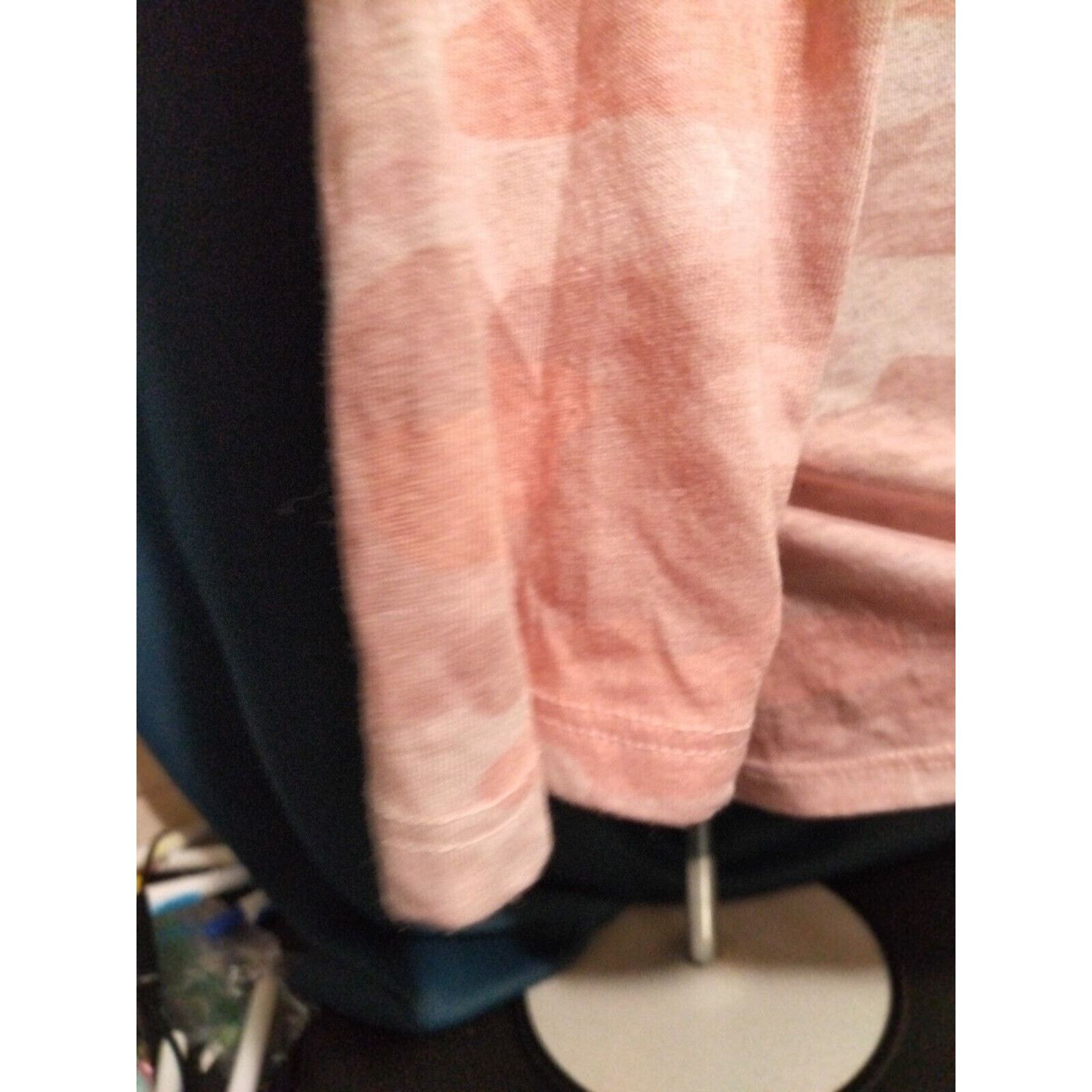 Lucky Brand LUCKY BRAND TOP SZ M ROUND NECK 3/4 SLEEVE CAMOFLAGE PINK Size M / US 6-8 / IT 42-44 - 3 Thumbnail