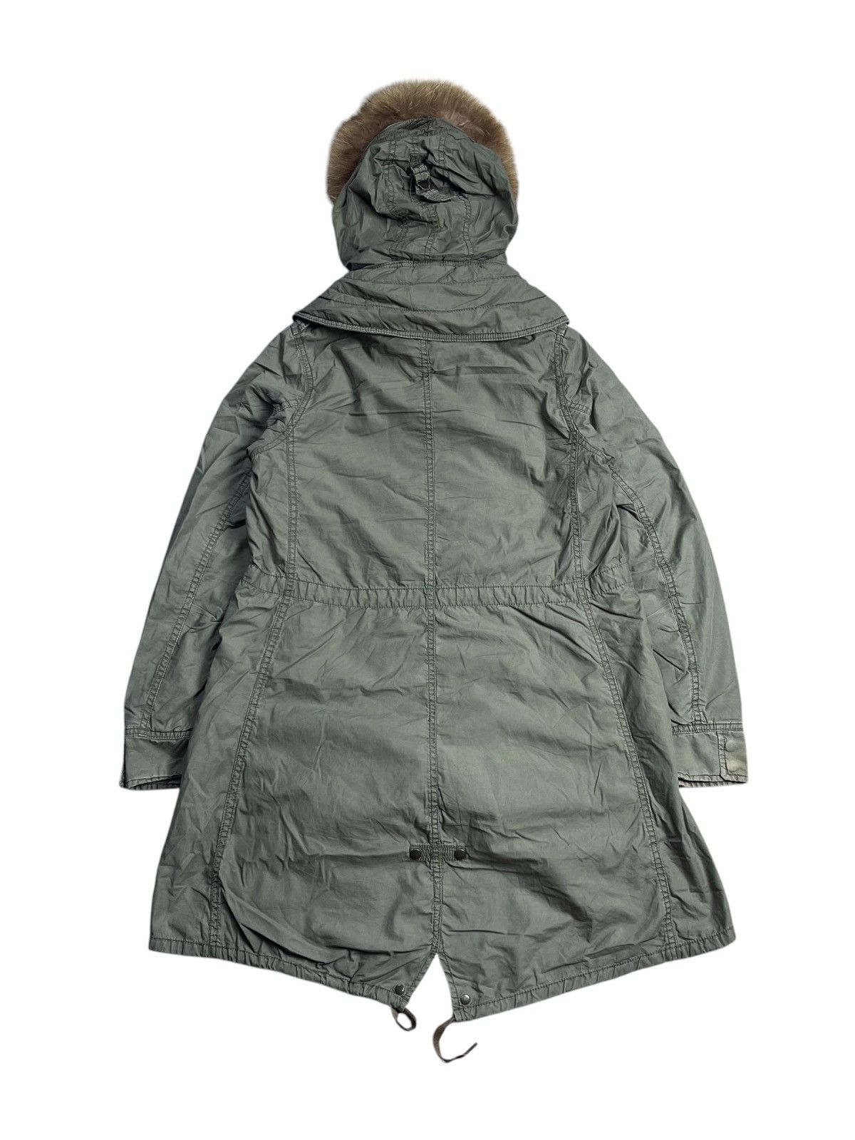 If Six Was Nine 2000s GOA - Raccoon Fur Hoodie Parka Jacket Size US M / EU 48-50 / 2 - 3 Thumbnail