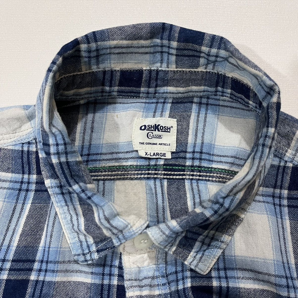 Oshkosh × Vintage Vintage oshkosh plaid shirt Size US L / EU 52-54 / 3 - 6 Thumbnail