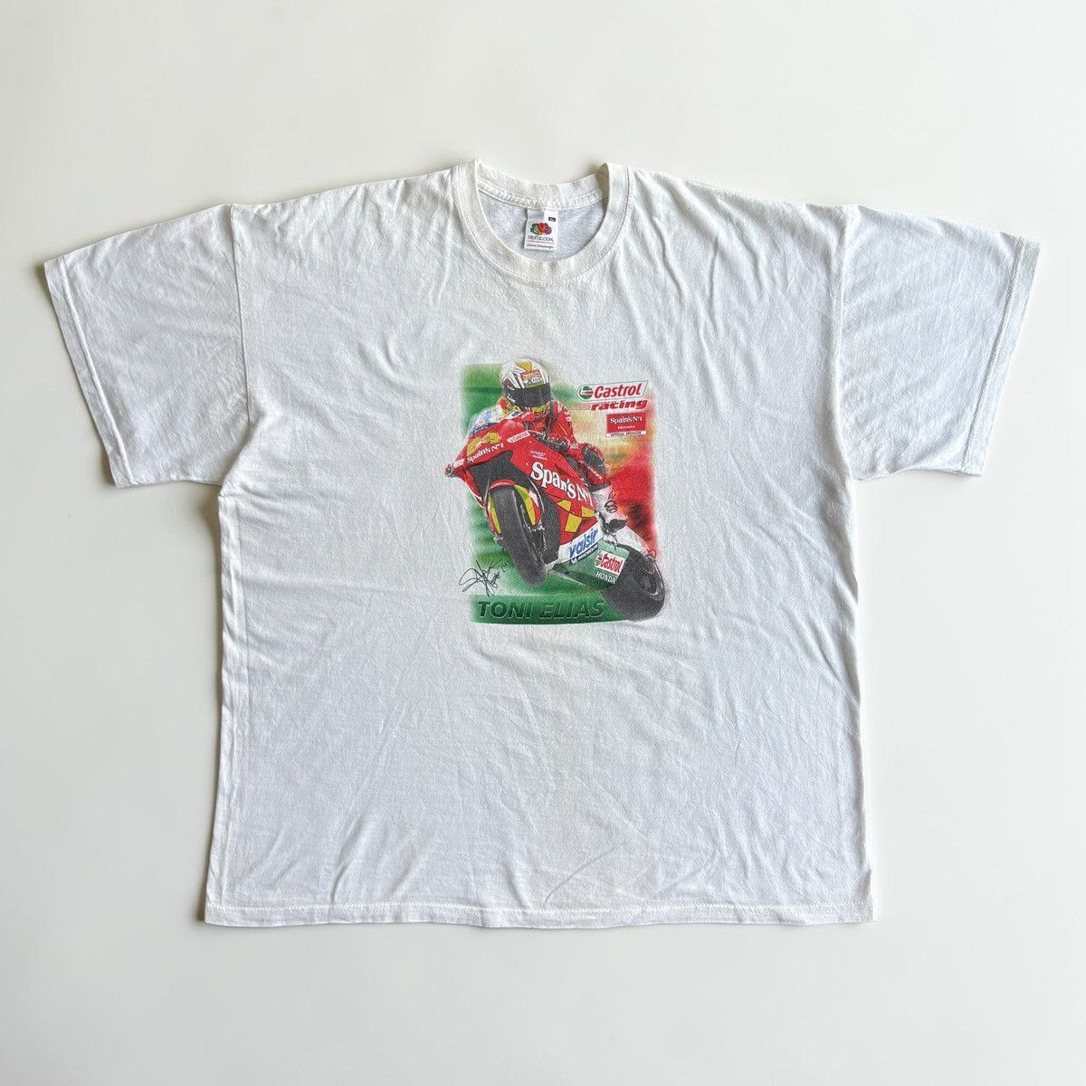 Honda Vintage Moto GP Tee Castrol Honda - Toni Elias 24 Size US XL / EU 56 / 4 - 1 Thumbnail