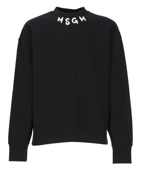 MSGM Men Hoodies 3840MM103 25700099 Black