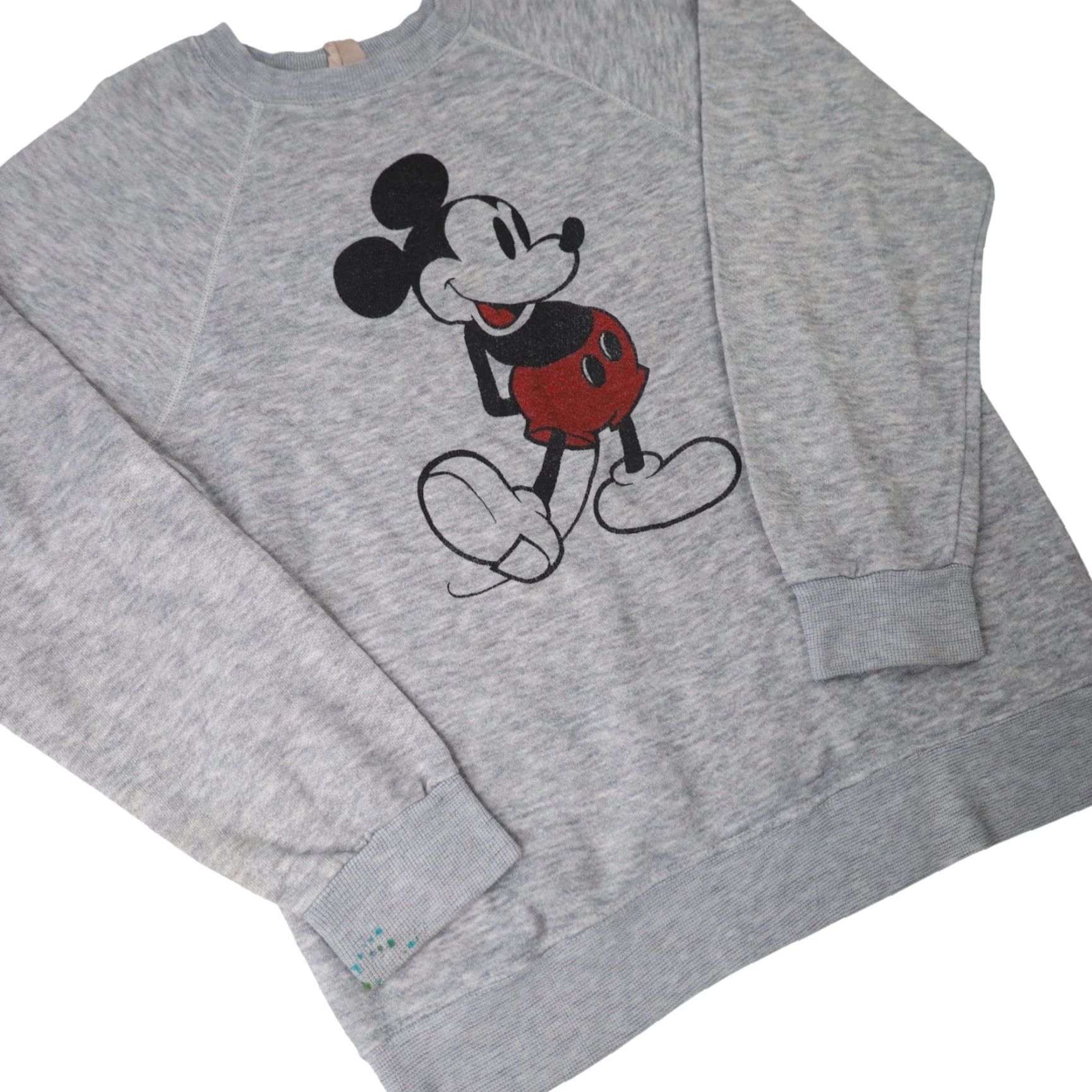 Disney VINTAGE Disney Mickey Mouse Graphic Sweatshirt Mens Medium Gray Heather Pullover Sweatshirt Size US M / EU 48-50 / 2 - 3 Thumbnail
