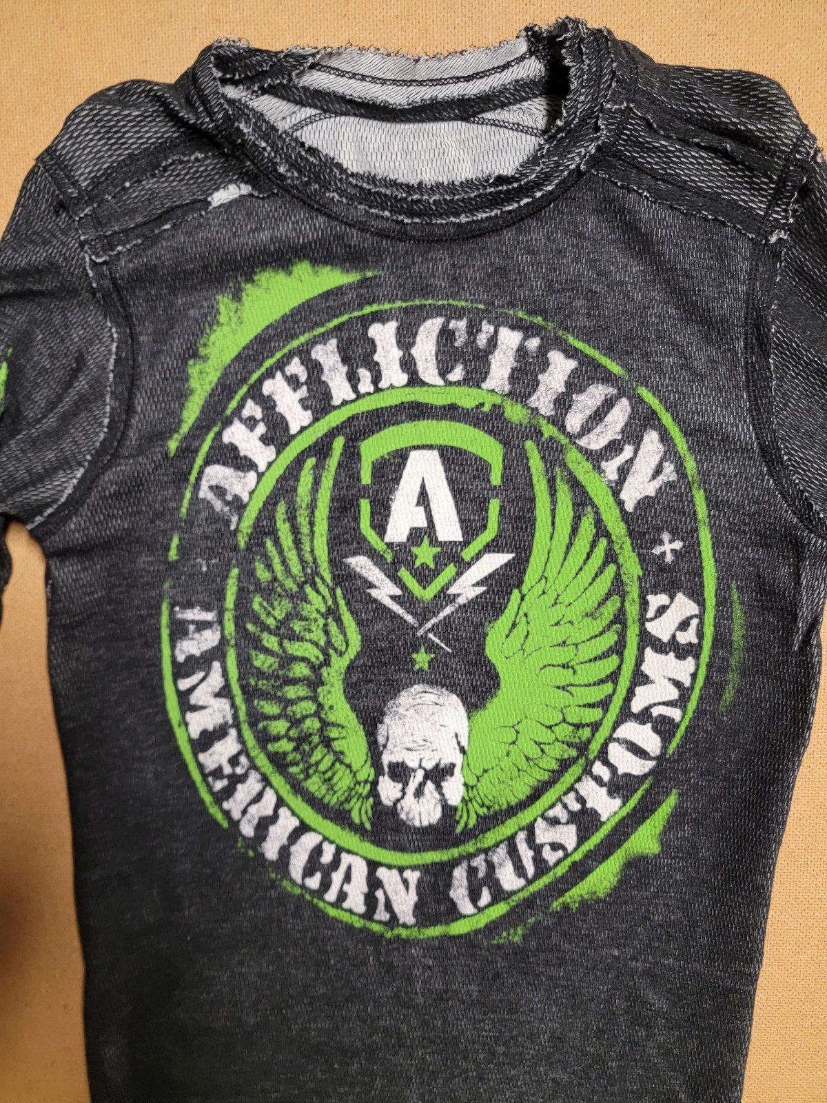 Affliction Y2K Affliction Thermal Long Sleeve Reversible Size M Cyber Size US M / EU 48-50 / 2 - 3 Thumbnail