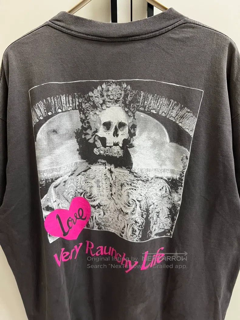 Saint Michael Saint Michael Pink heart distressed short-sleeve Size US XL / EU 56 / 4 - 6 Thumbnail