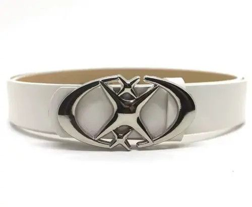 Japanese Brand White Triple Star Belt Size ONE SIZE - 1 Thumbnail