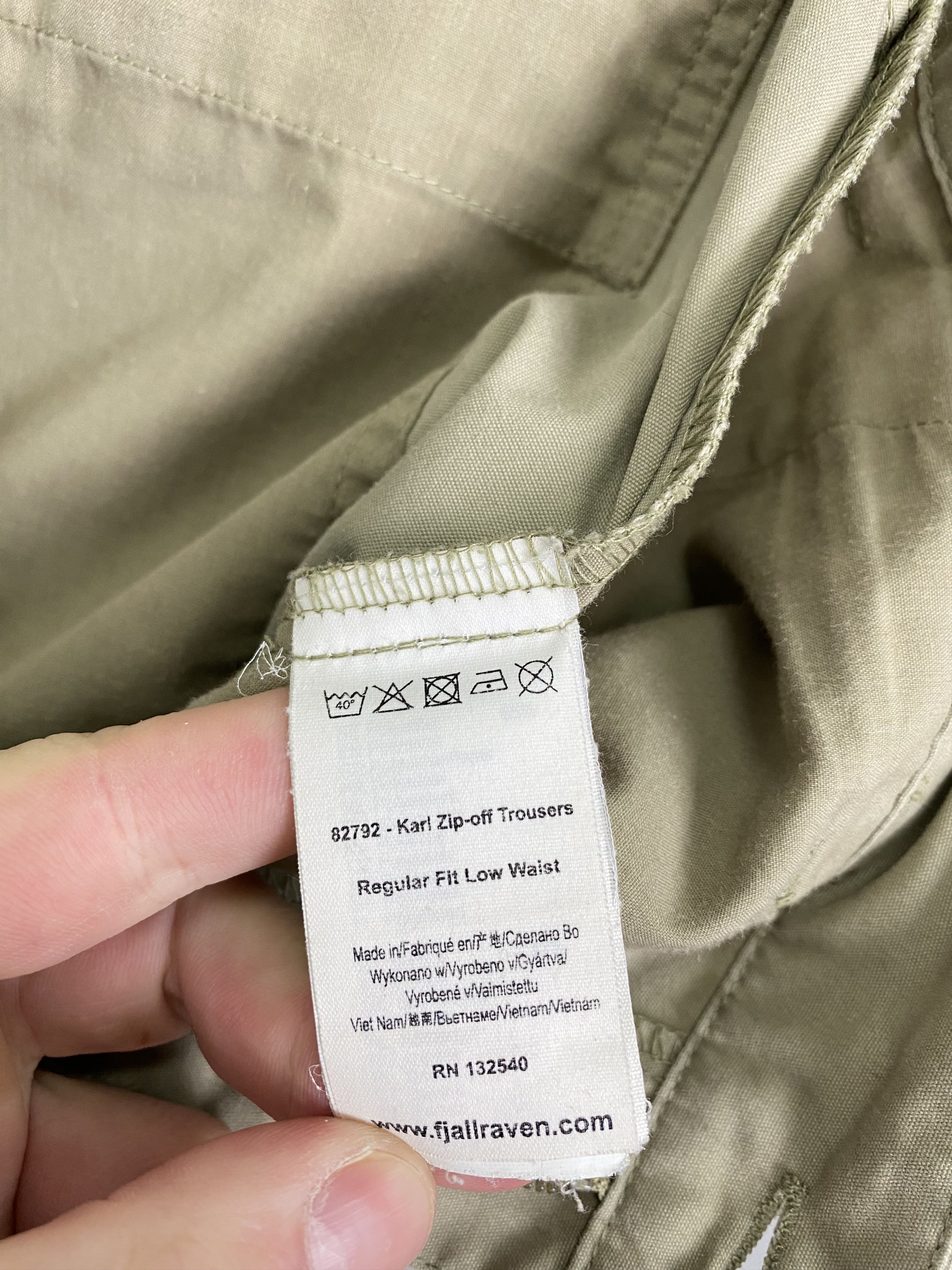Fjallraven Fjallraven G1000 Karl Pro Zip-Off Transformers Trousers Size US 32 / EU 48 - 10 Thumbnail