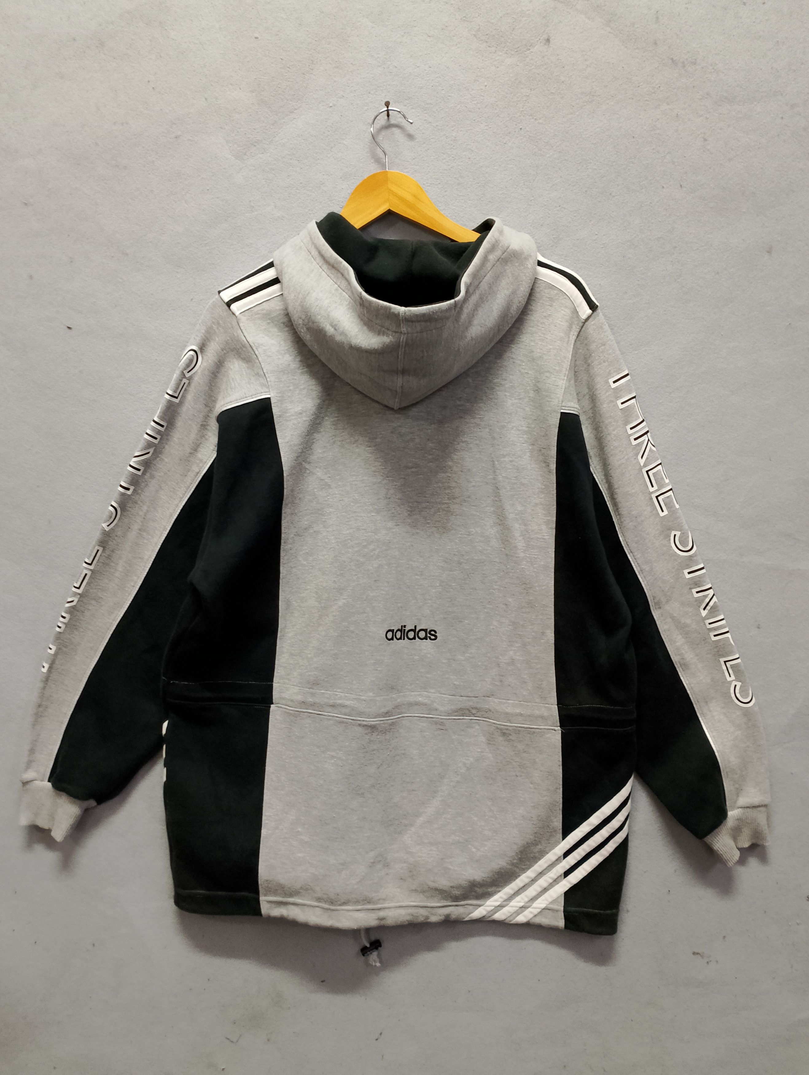Adidas Vintage Adidas Trefoil Hoodie Made in Japan Size US L / EU 52-54 / 3 - 10 Thumbnail