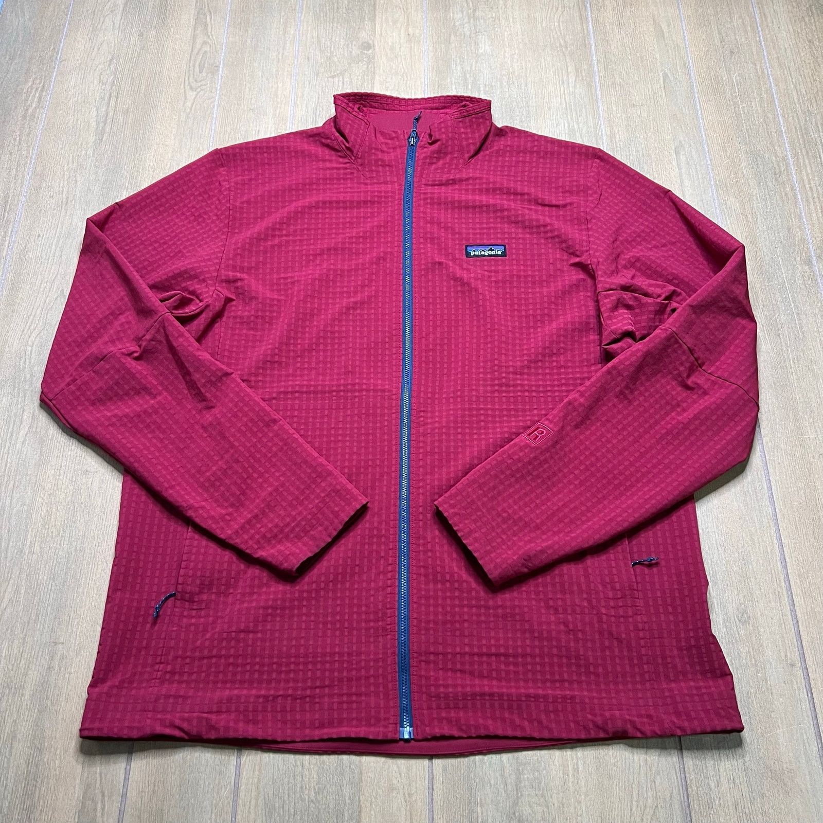 Patagonia Patagonia R1 Techface Wax Red Fleece Jacket Mens XL 83580 Size US XL / EU 56 / 4 - 10 Thumbnail