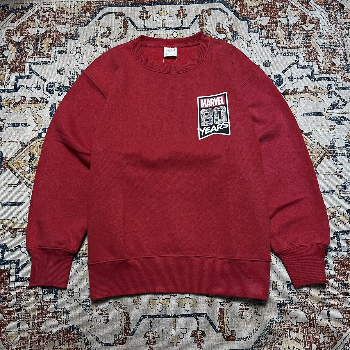 GU × Marvel Comics Sweatshirt GU x Marvel Anniversary 80 years Size US M / EU 48-50 / 2 - 2 Thumbnail