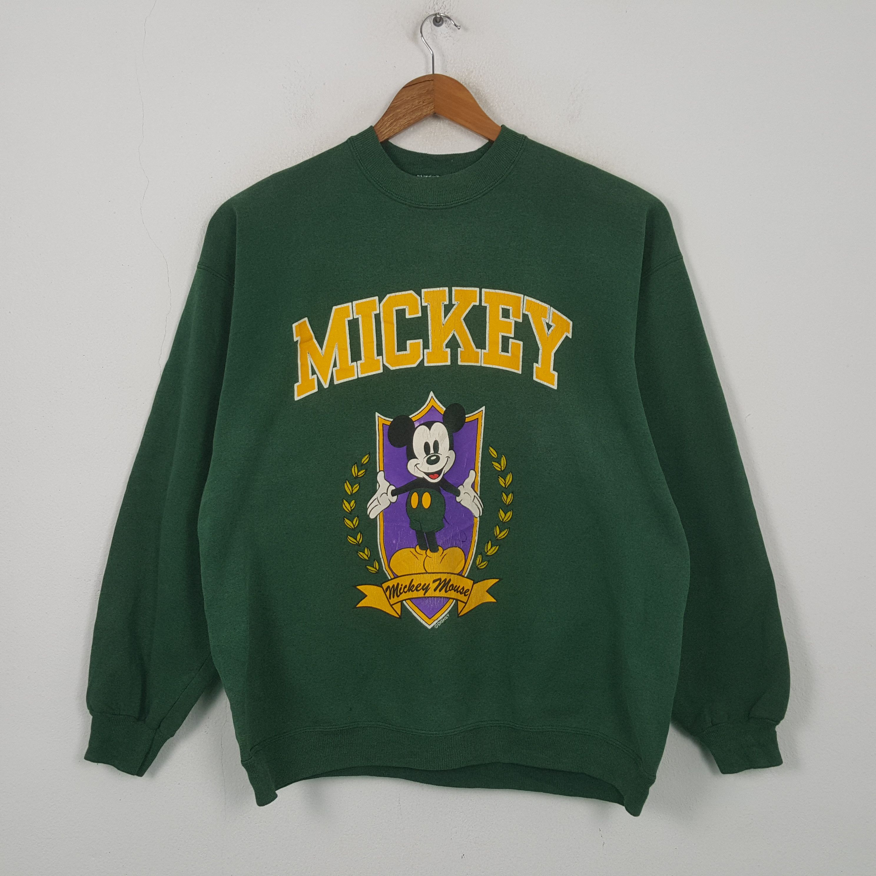 Hanes Vintage Mickey Mouse American Disney's Sweatshirt RR6 Size US XL / EU 56 / 4 - 1 Thumbnail