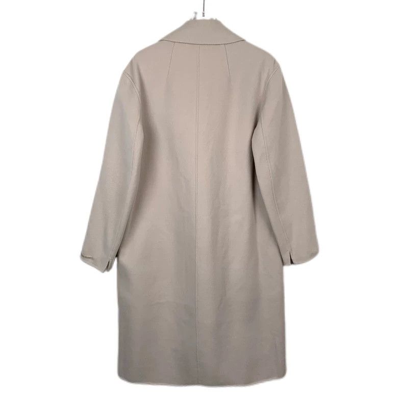 Max Mara Max Mara Light grey double-breasted wool coat with lapels Size M / US 6-8 / IT 42-44 - 2 Thumbnail