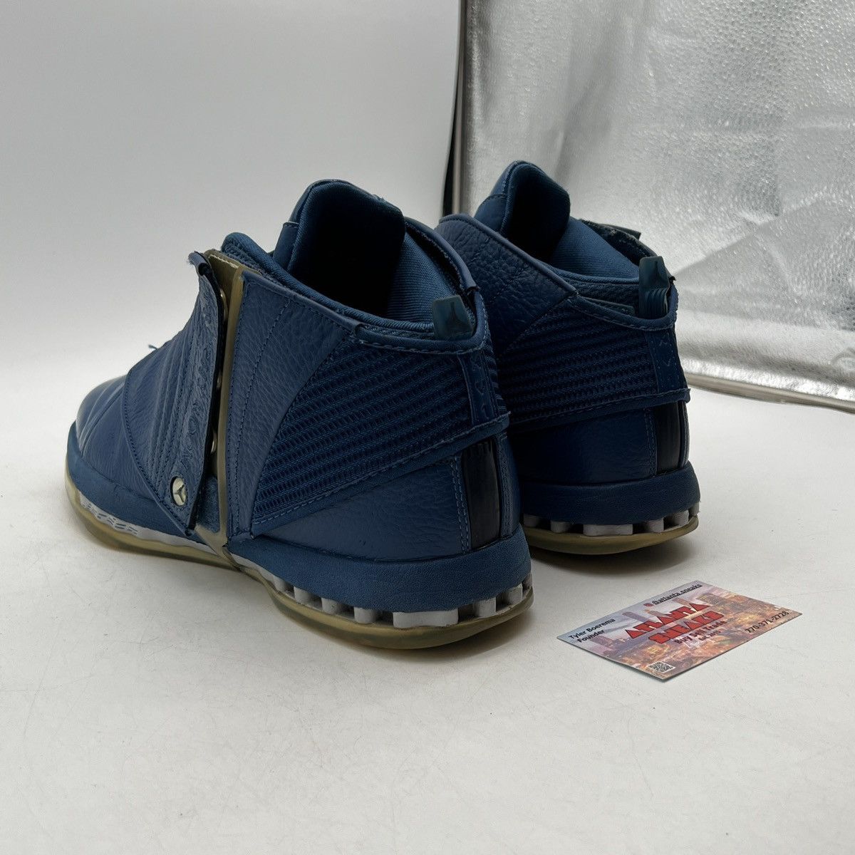 Jordan Brand Trophy room x air Jordan 16 French blue Size US 12 / EU 45 - 4 Thumbnail