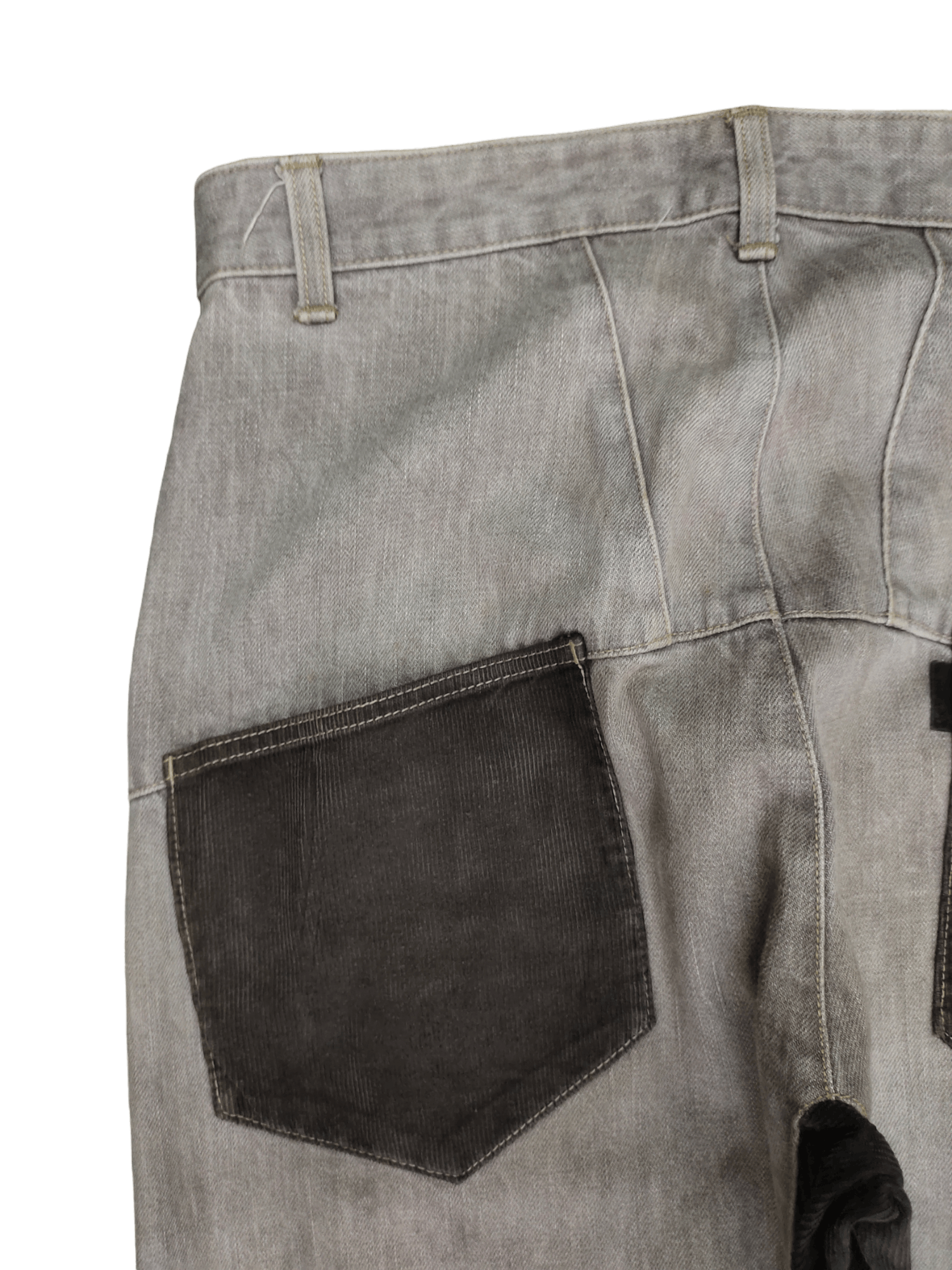FDMTL Scanner Fundamental Two Color Denim Pants Size US 31 - 13 Thumbnail
