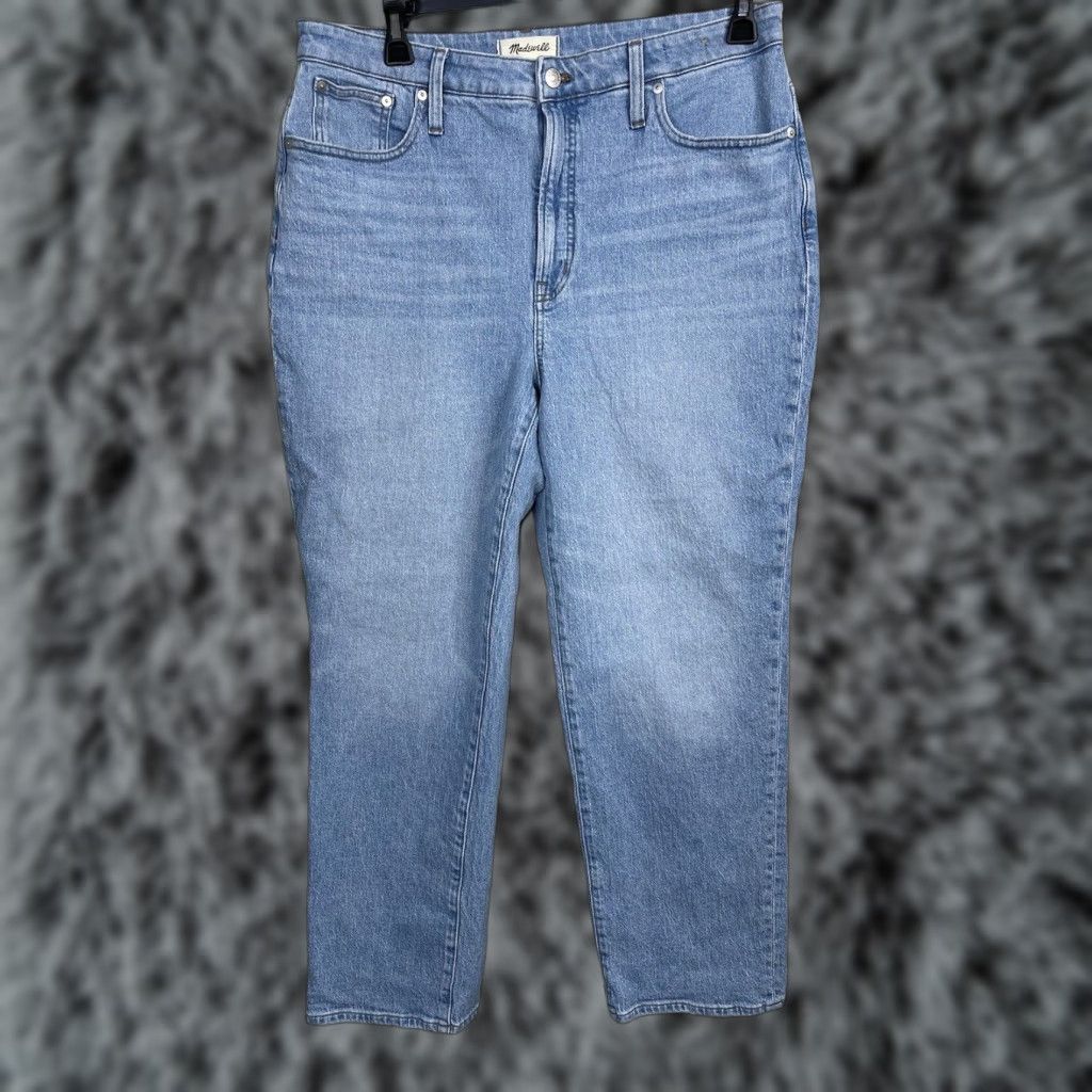 VINTAGE Madewell Womens Jeans 32 The Curvy Perfect Light Wash