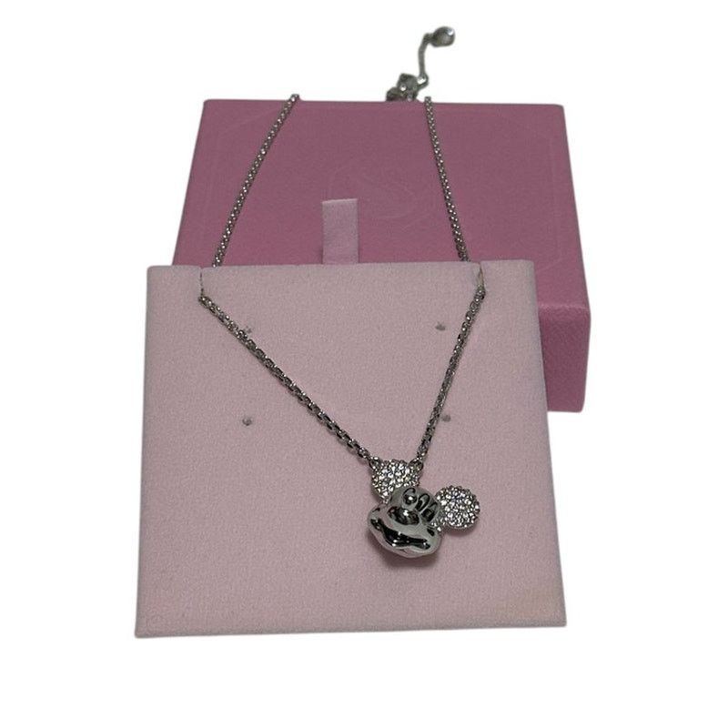 Swarovski Swarovski Disney Mickey Mouse Pendant White, Necklace Size ONE SIZE - 11 Thumbnail